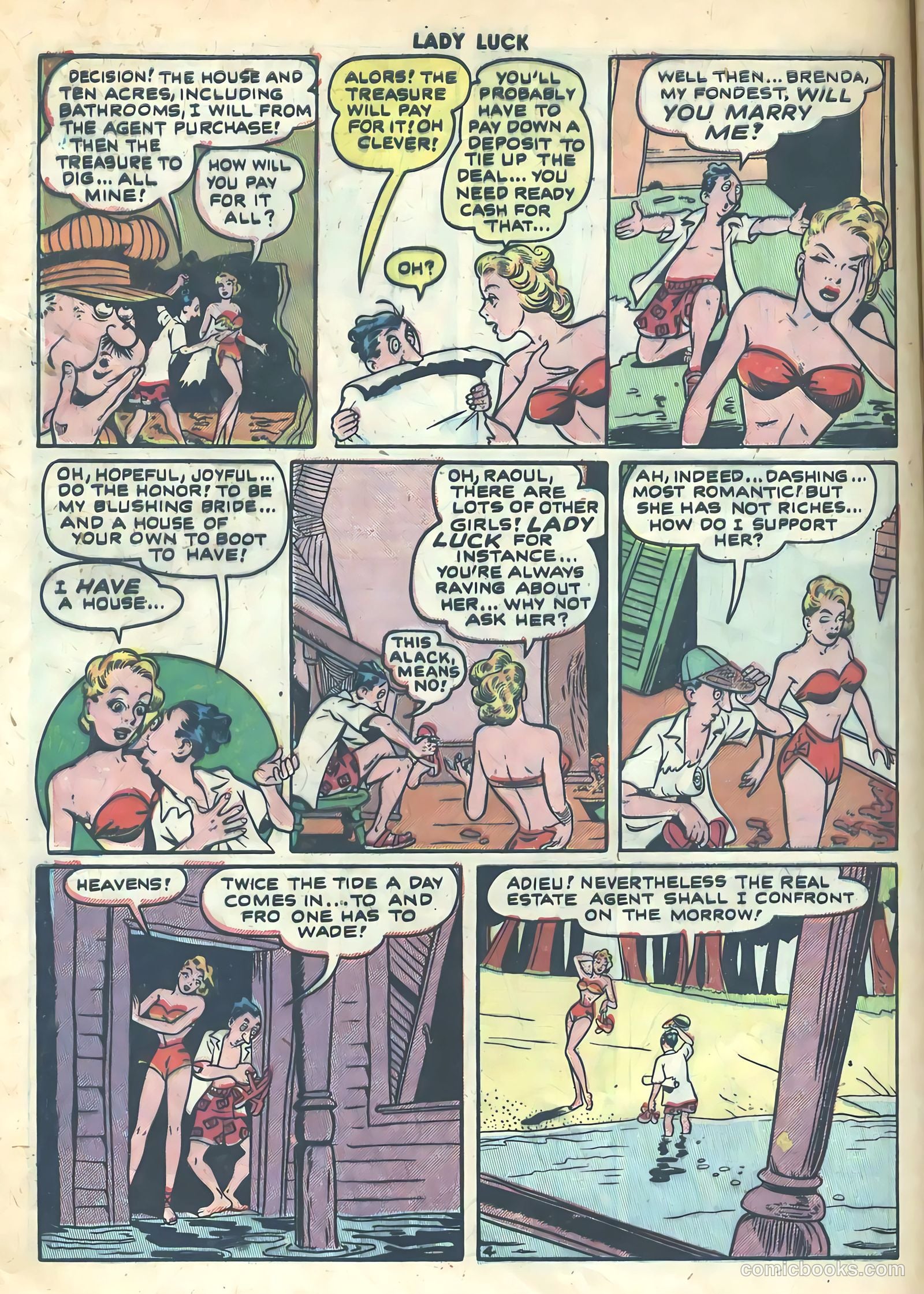 Lady Luck #86 (1949) — page 6 of 36