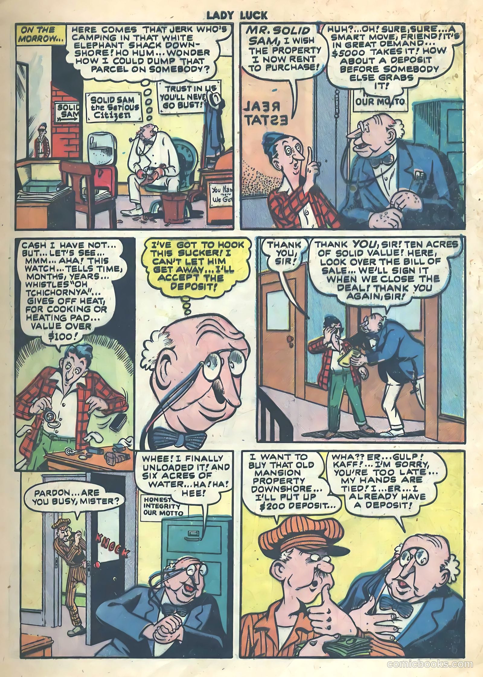 Lady Luck #86 (1949) — page 7 of 36