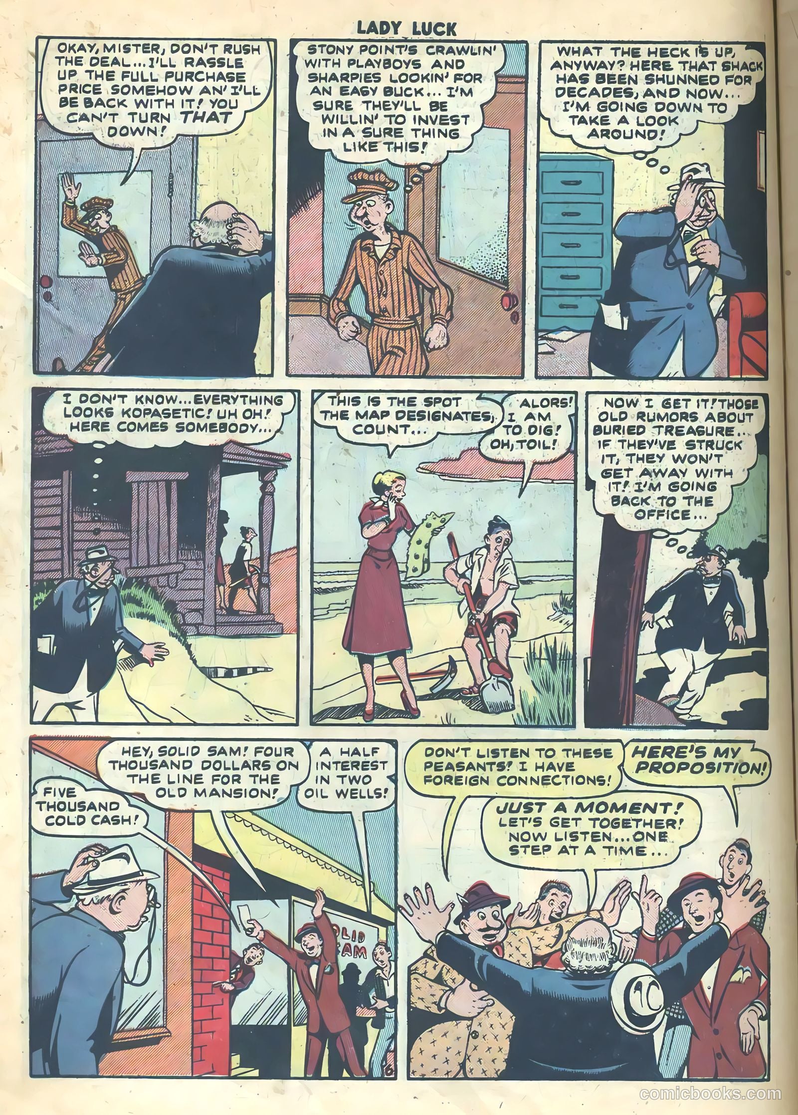 Lady Luck #86 (1949) — page 8 of 36