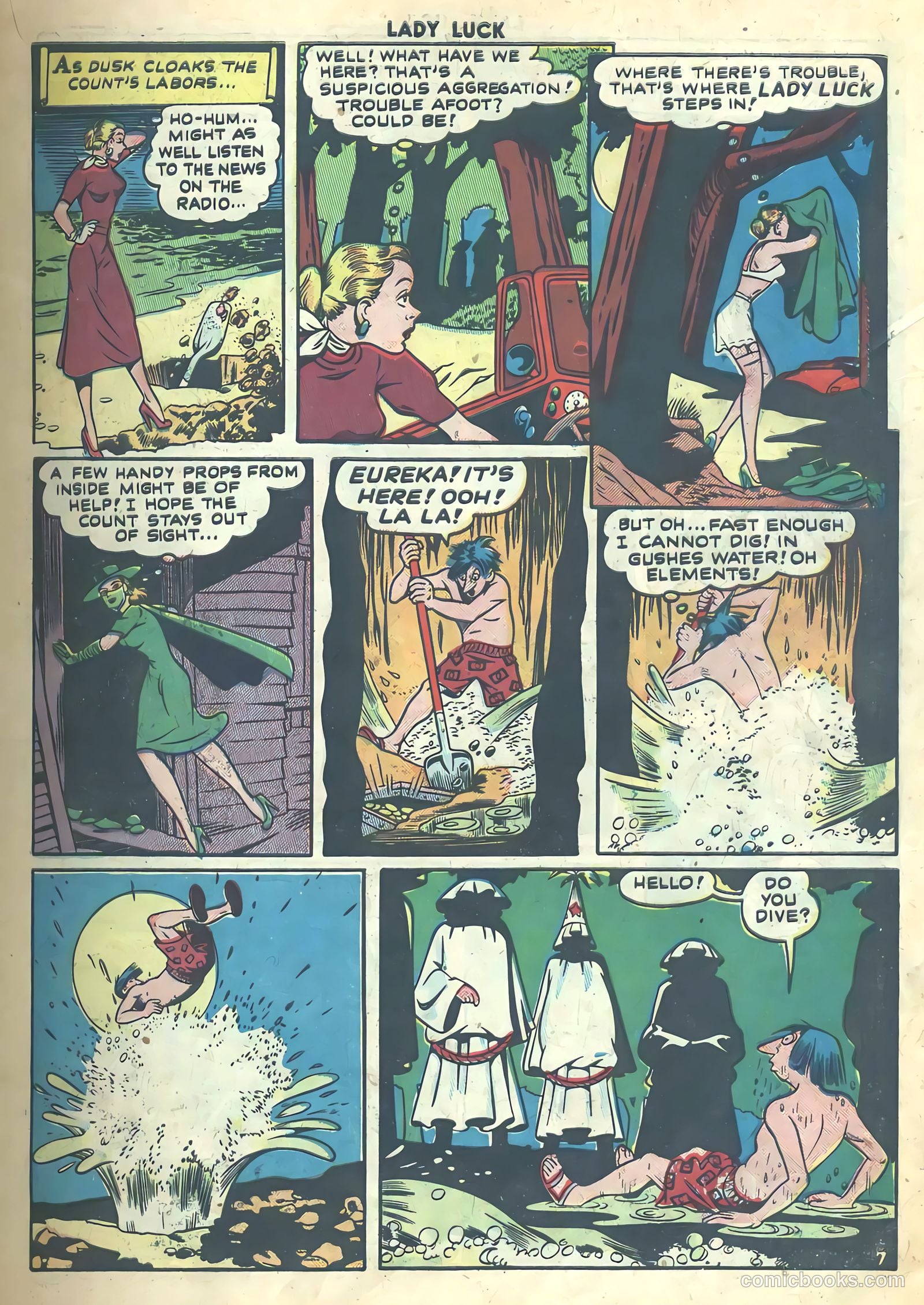 Lady Luck #86 (1949) — page 9 of 36