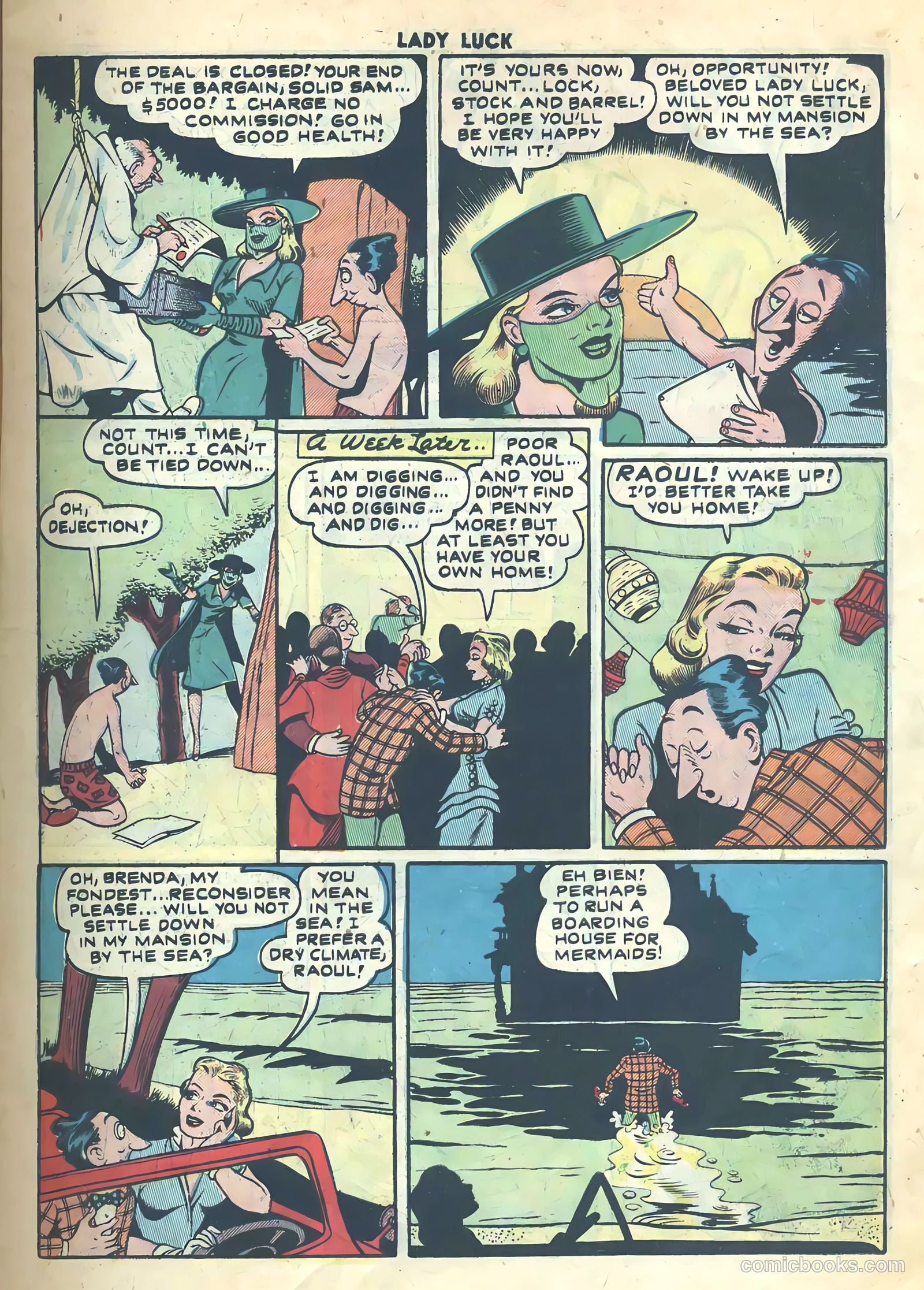 Lady Luck #86 (1949) — page 13 of 36