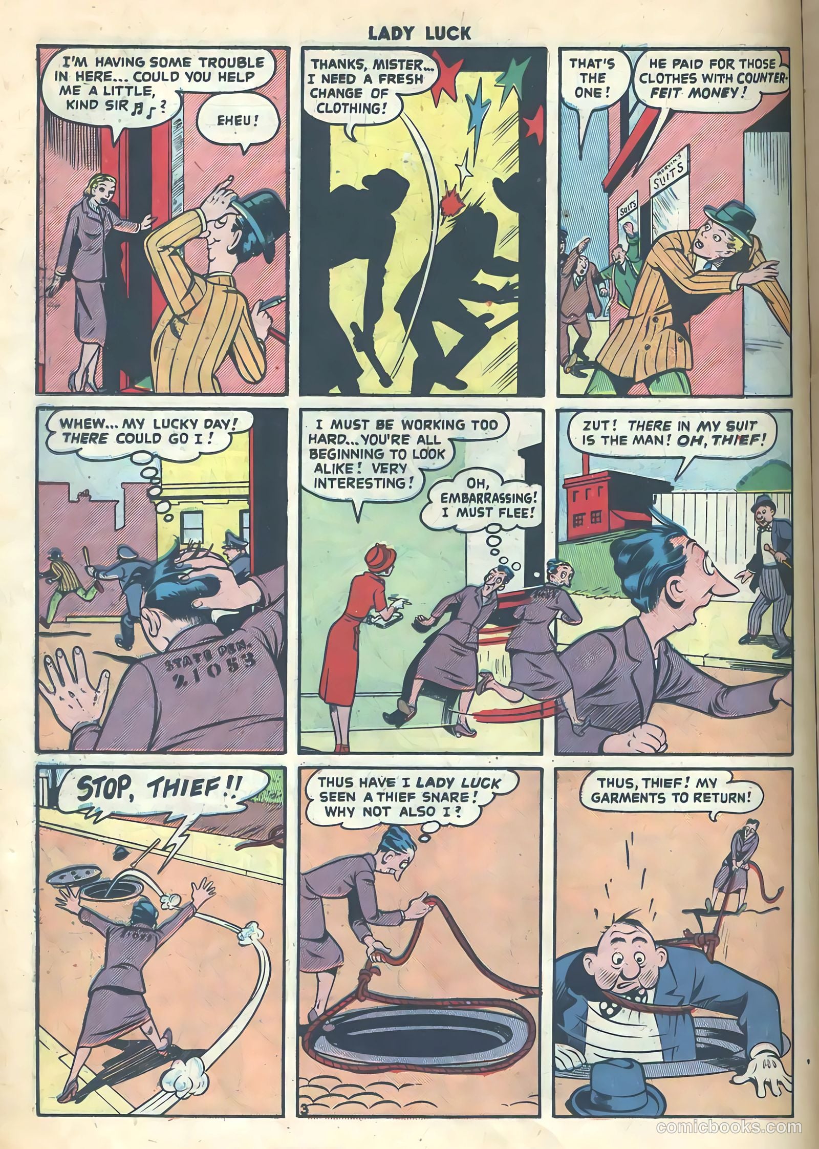 Lady Luck #86 (1949) — page 16 of 36