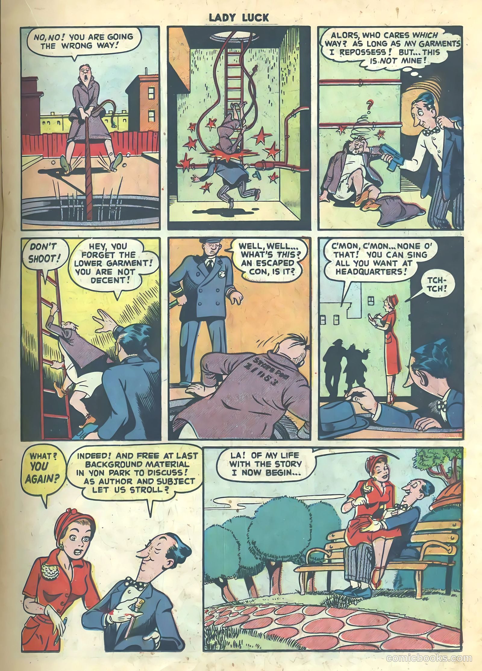 Lady Luck #86 (1949) — page 17 of 36