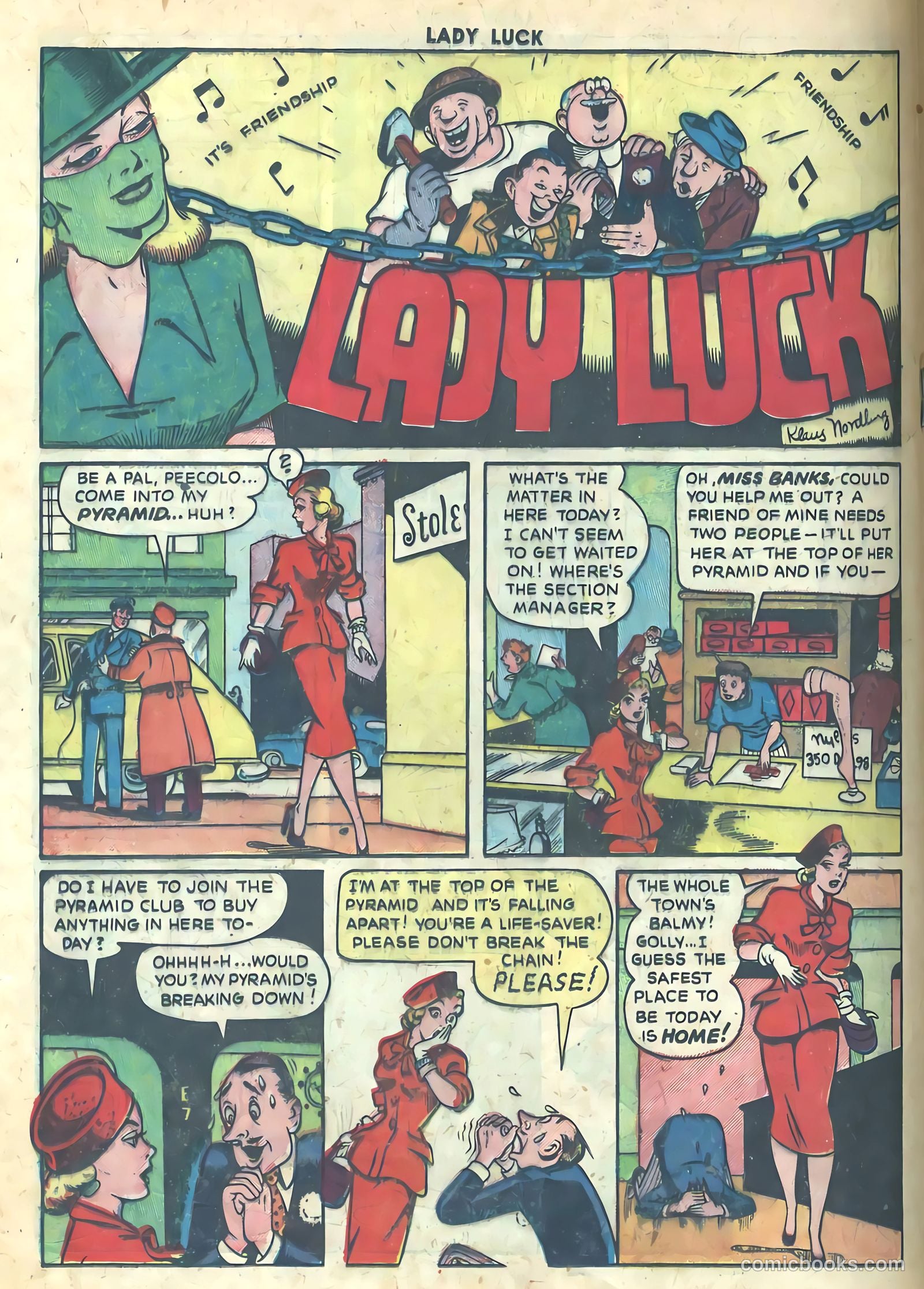 Lady Luck #86 (1949) — page 18 of 36
