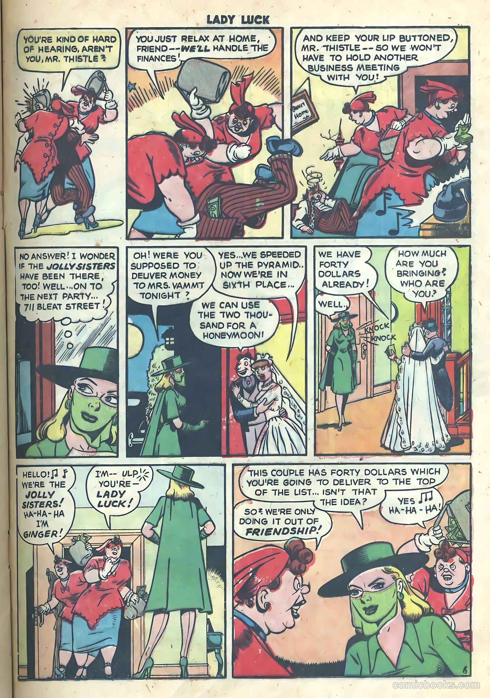Lady Luck #86 (1949) — page 23 of 36