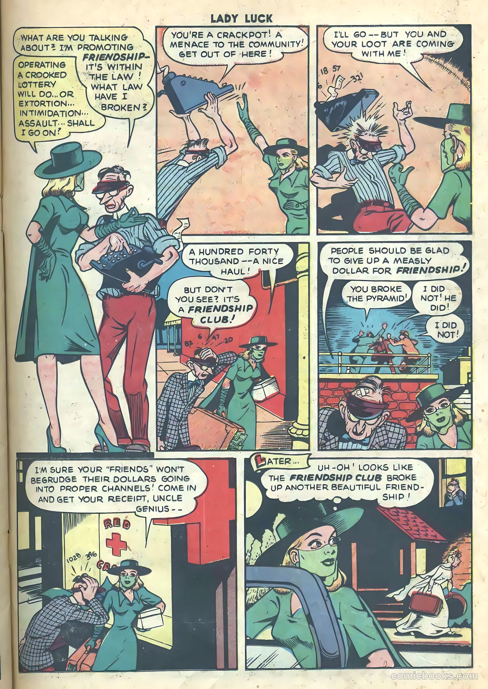 Lady Luck #86 (1949) — page 25 of 36