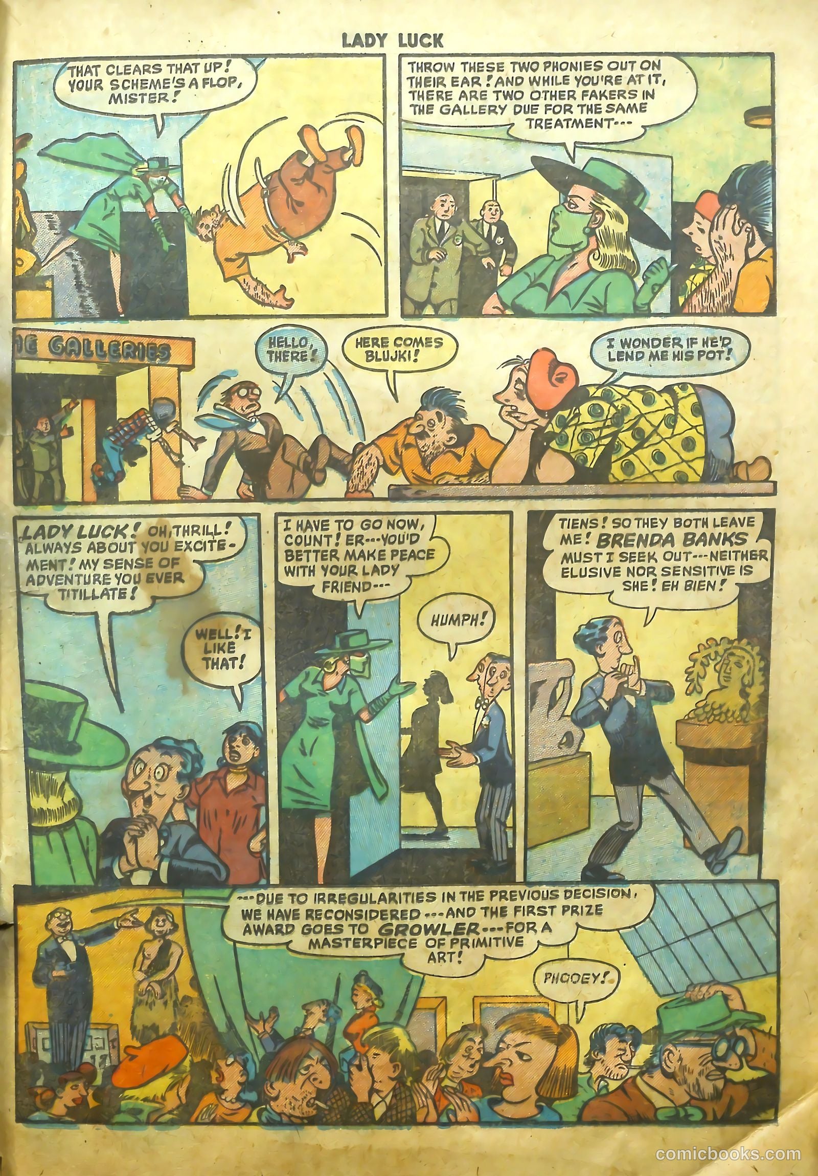 Lady Luck #87 (1950) — page 15 of 38