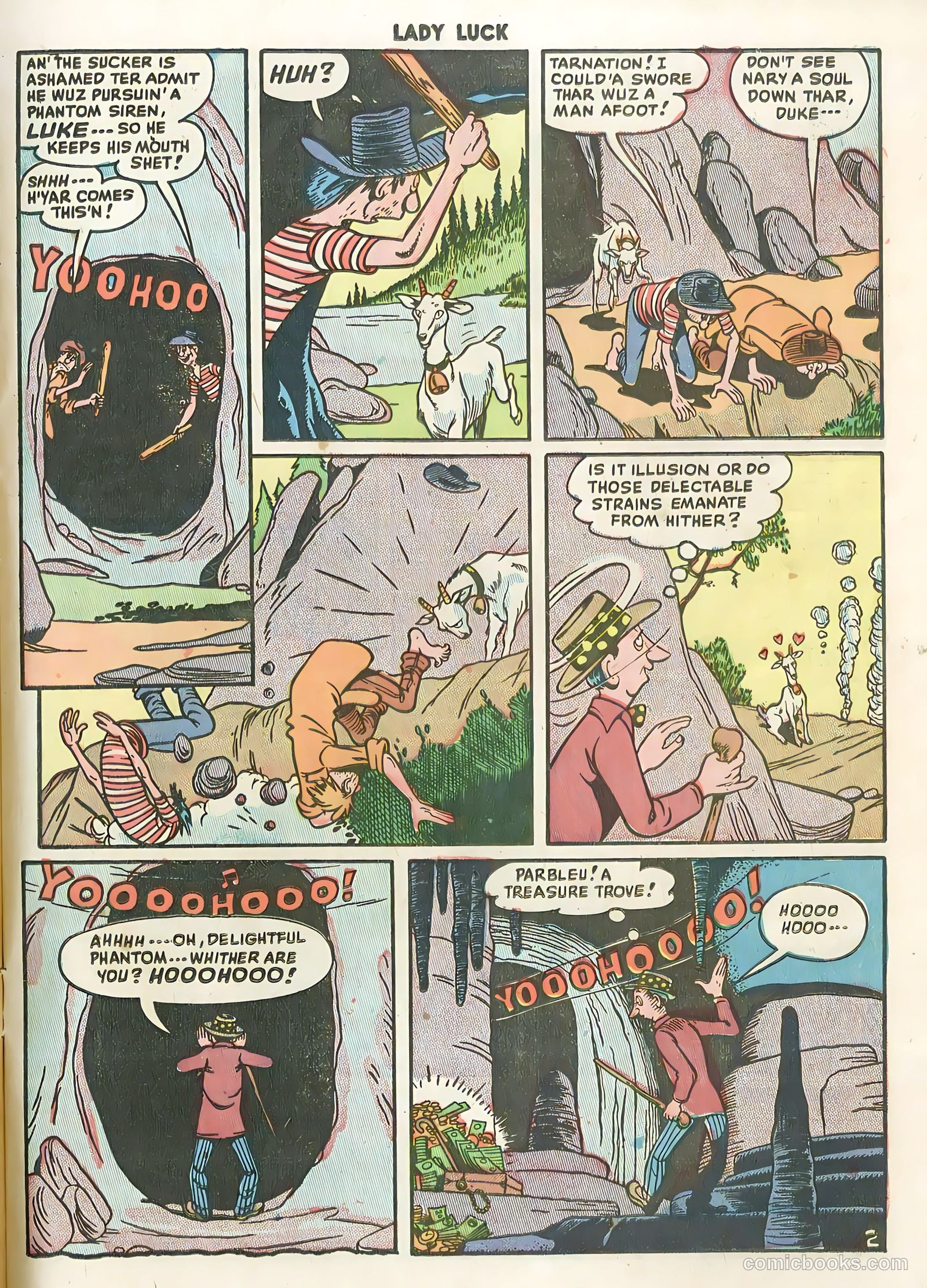 Lady Luck #87 (1950) — page 17 of 38