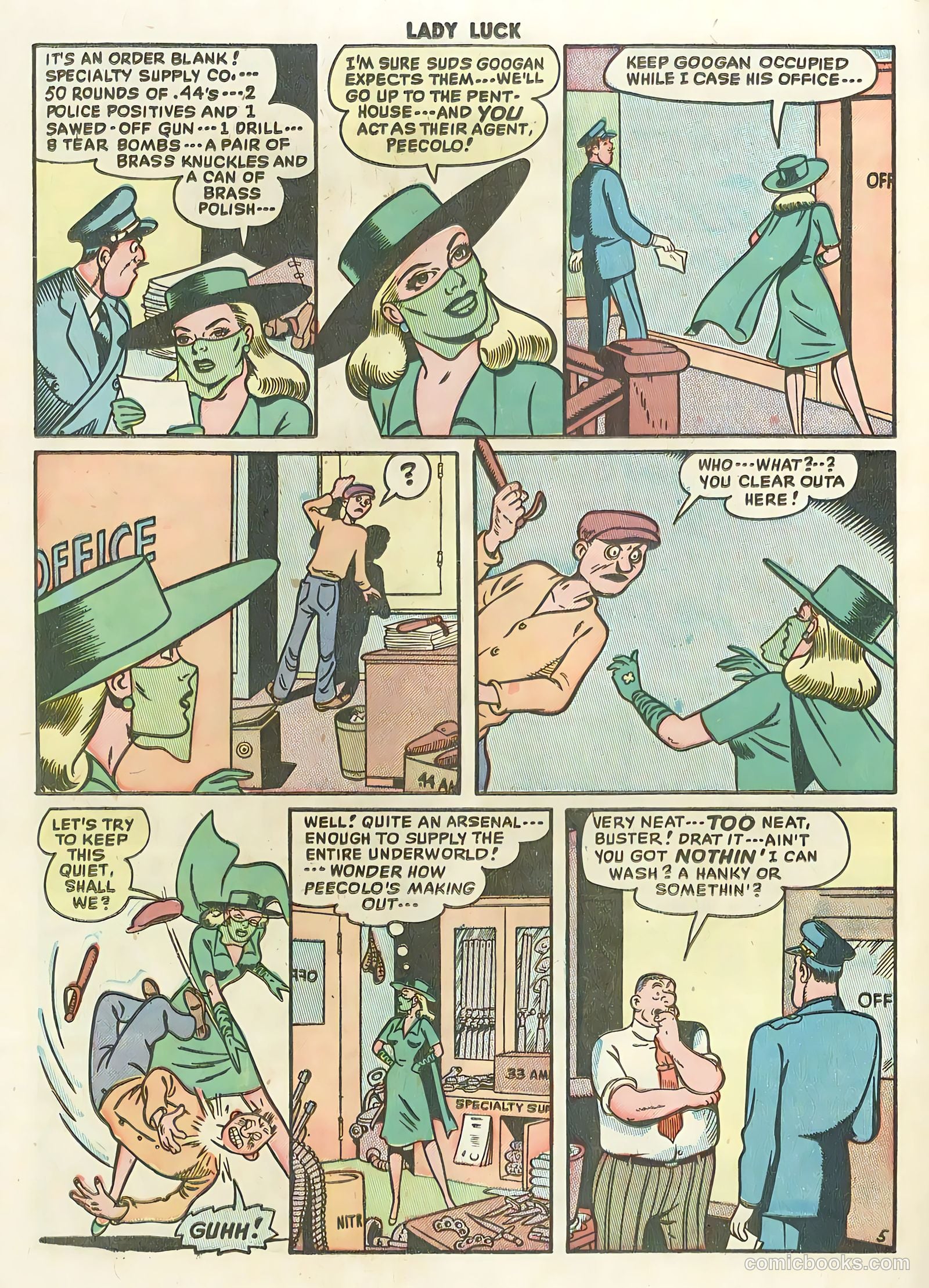 Lady Luck #87 (1950) — page 24 of 38