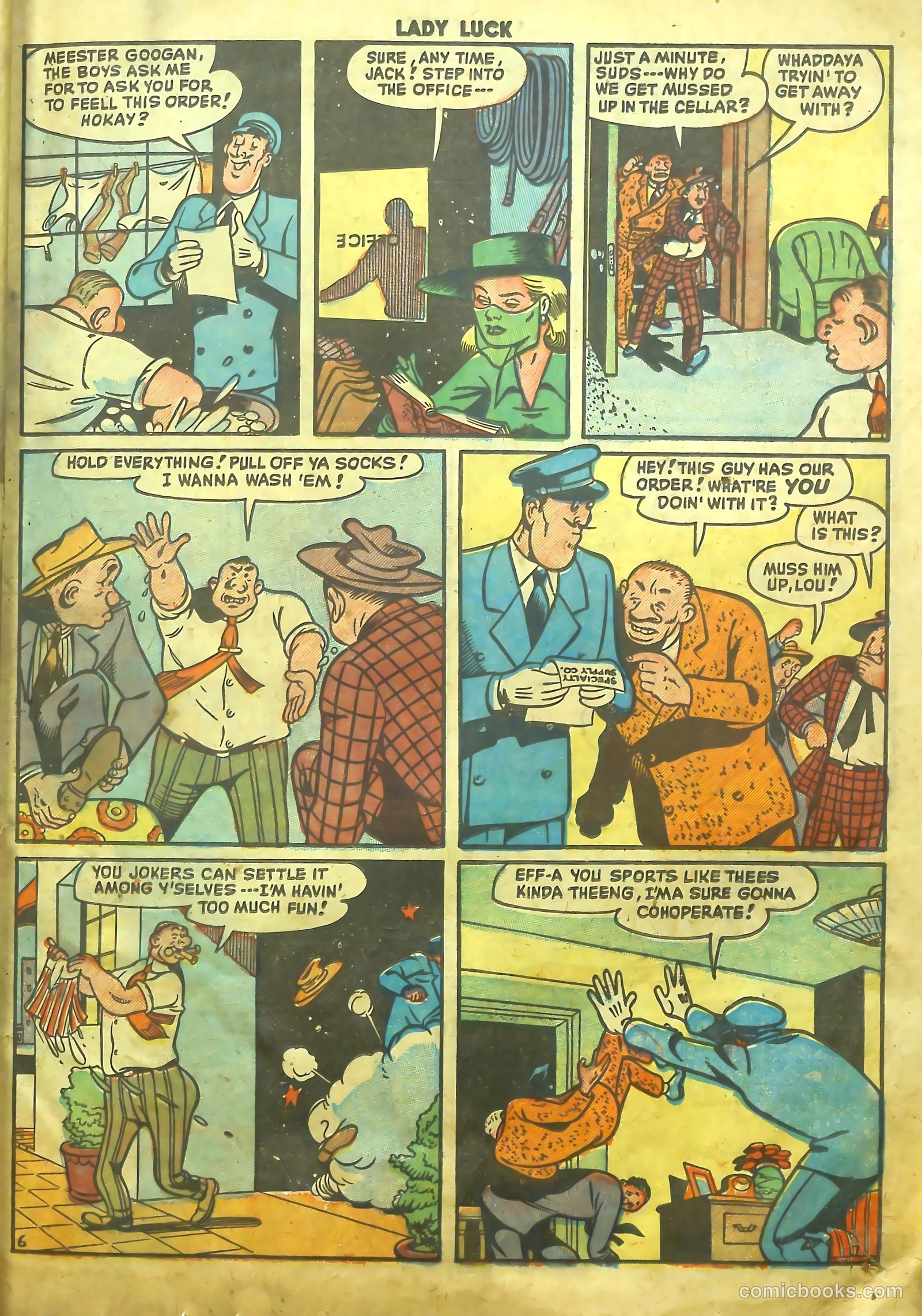 Lady Luck #87 (1950) — page 25 of 38