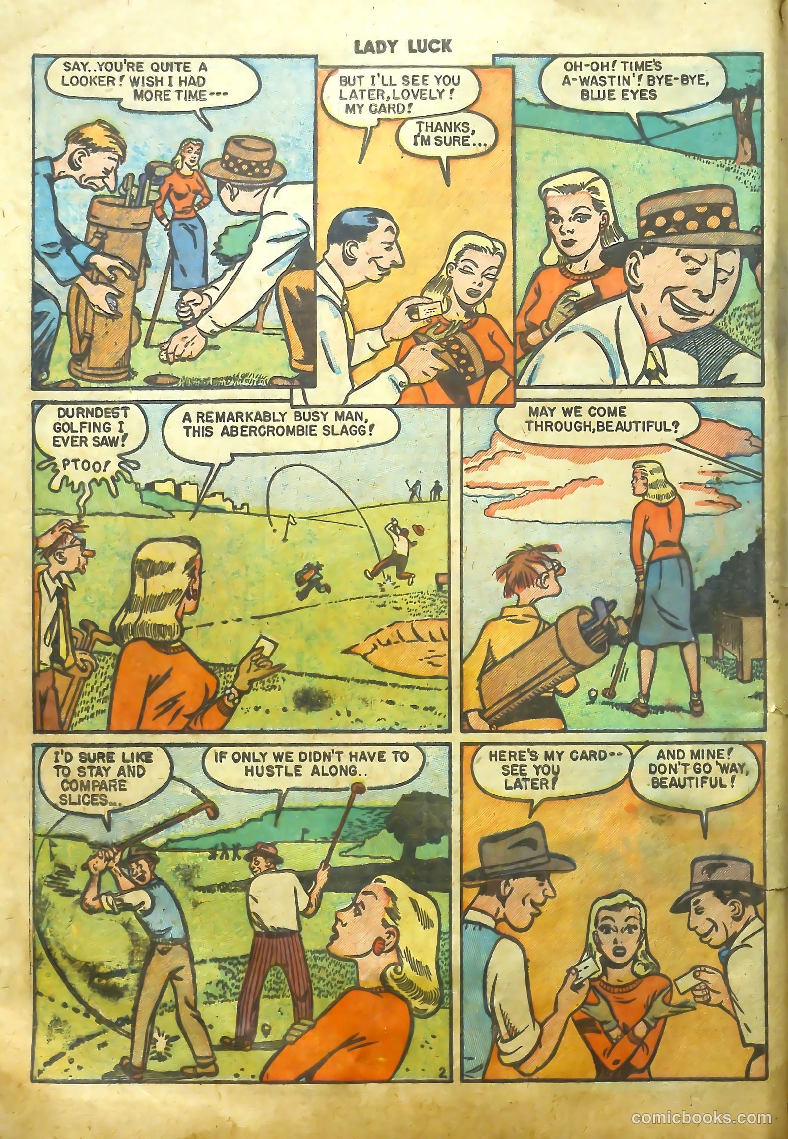 Lady Luck #87 (1950) — page 30 of 38