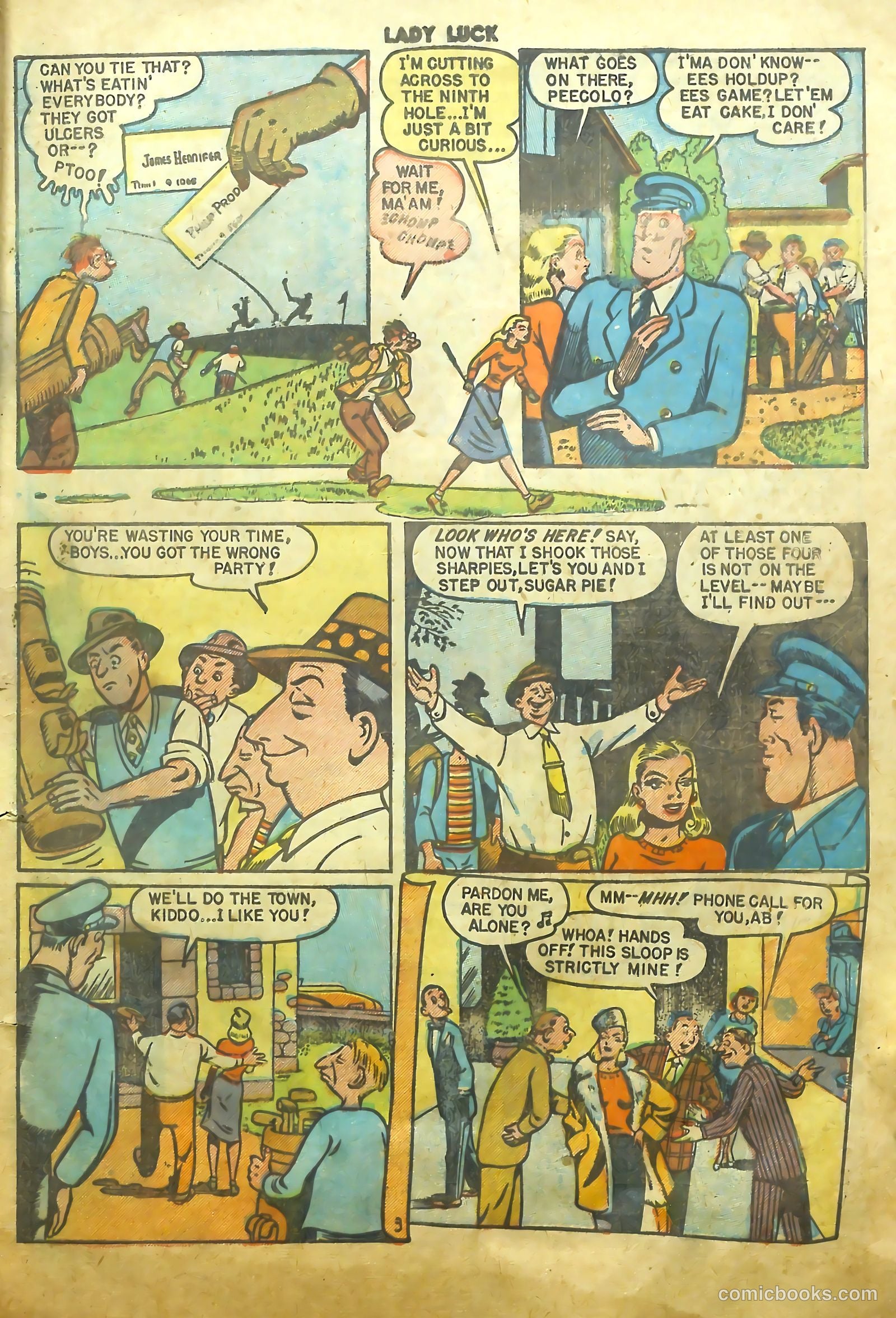 Lady Luck #87 (1950) — page 31 of 38
