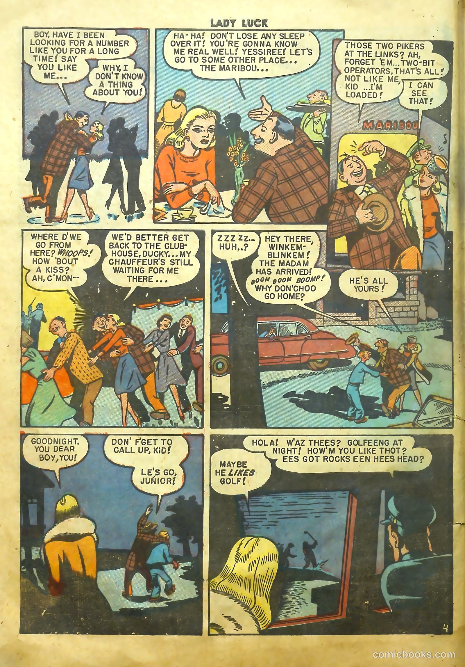 Lady Luck #87 (1950) — page 32 of 38