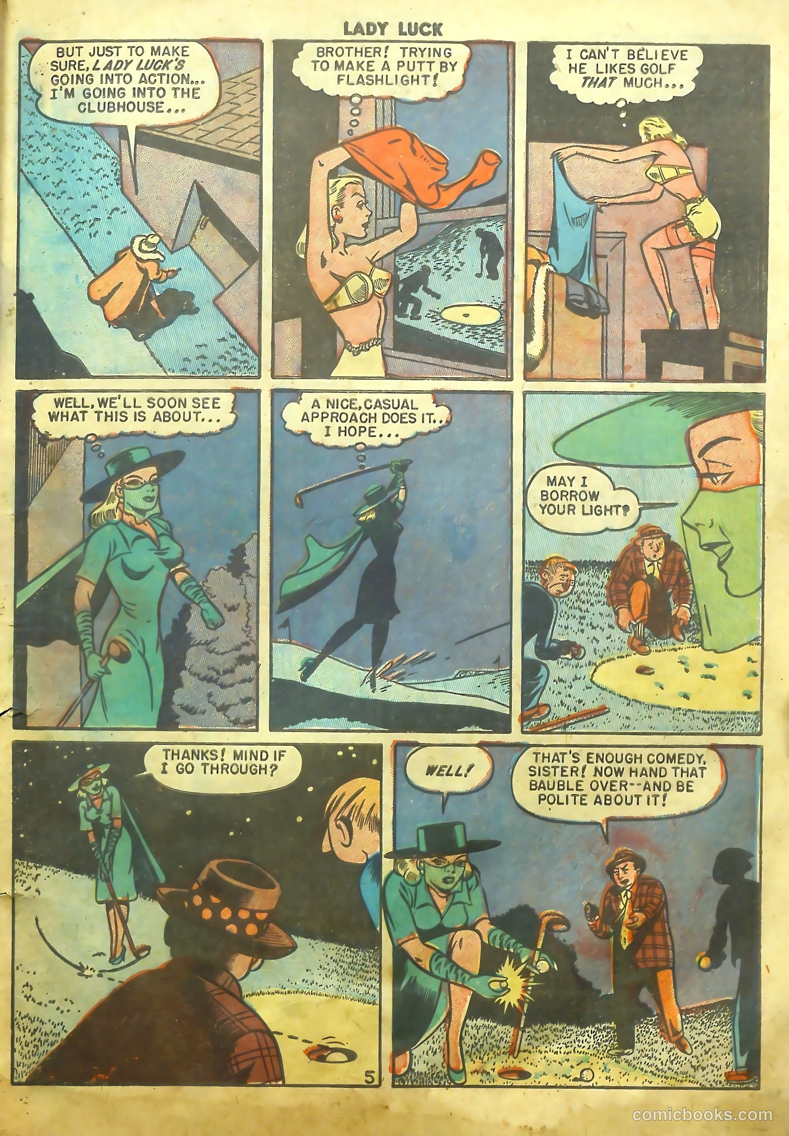Lady Luck #87 (1950) — page 33 of 38