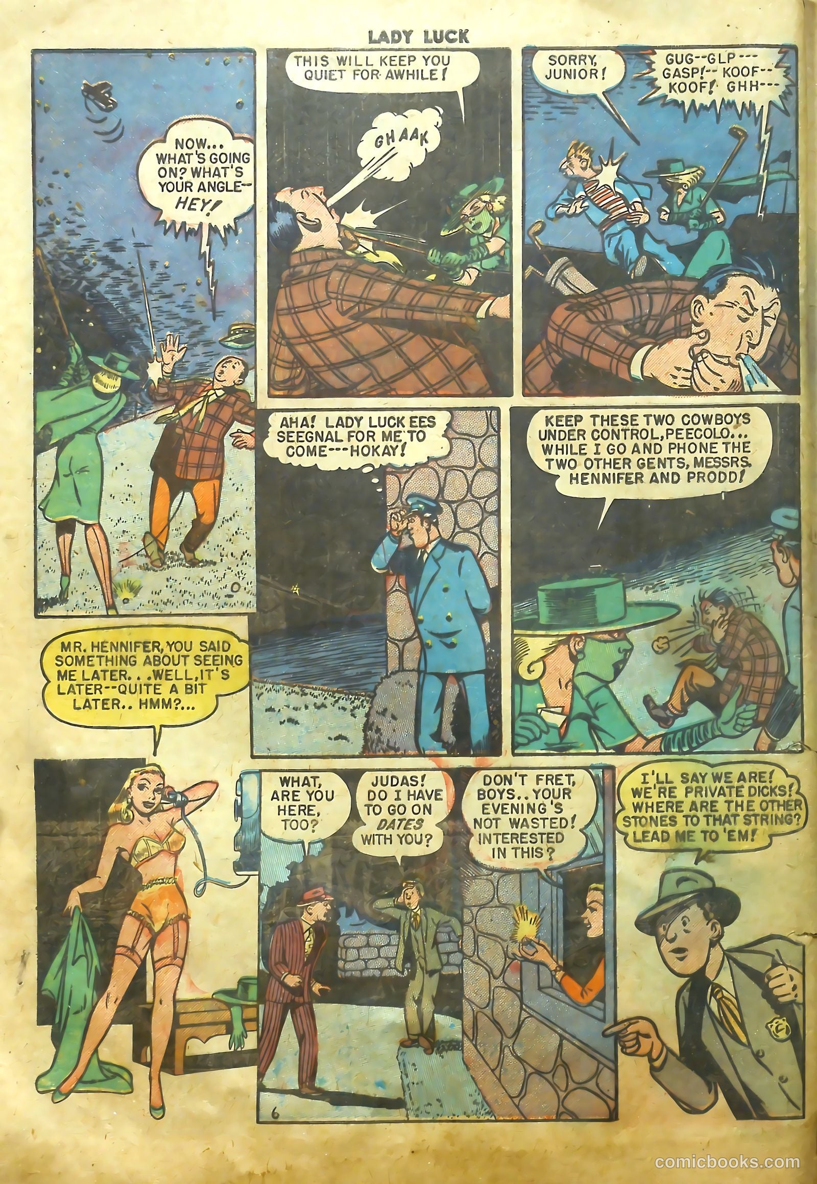 Lady Luck #87 (1950) — page 34 of 38