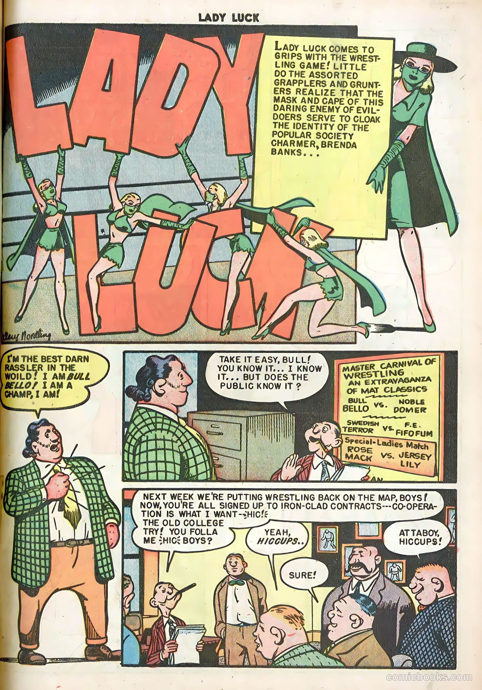 Lady Luck #88 (1950) — page 3 of 36