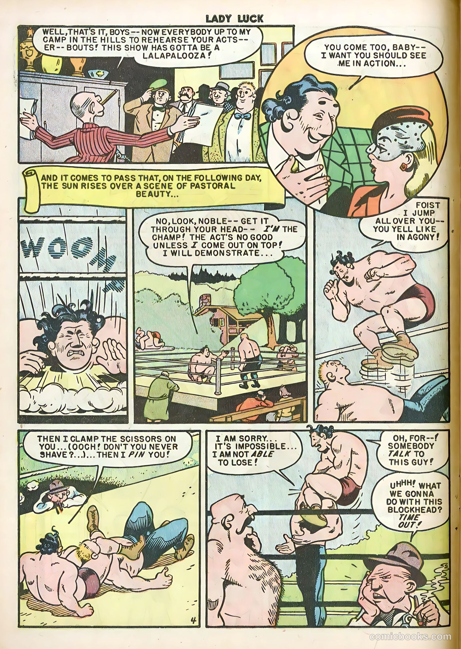 Lady Luck #88 (1950) — page 6 of 36