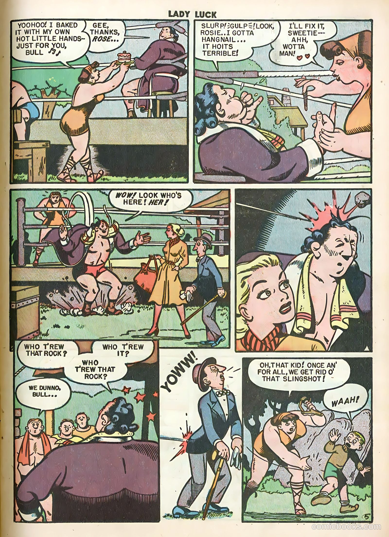 Lady Luck #88 (1950) — page 7 of 36