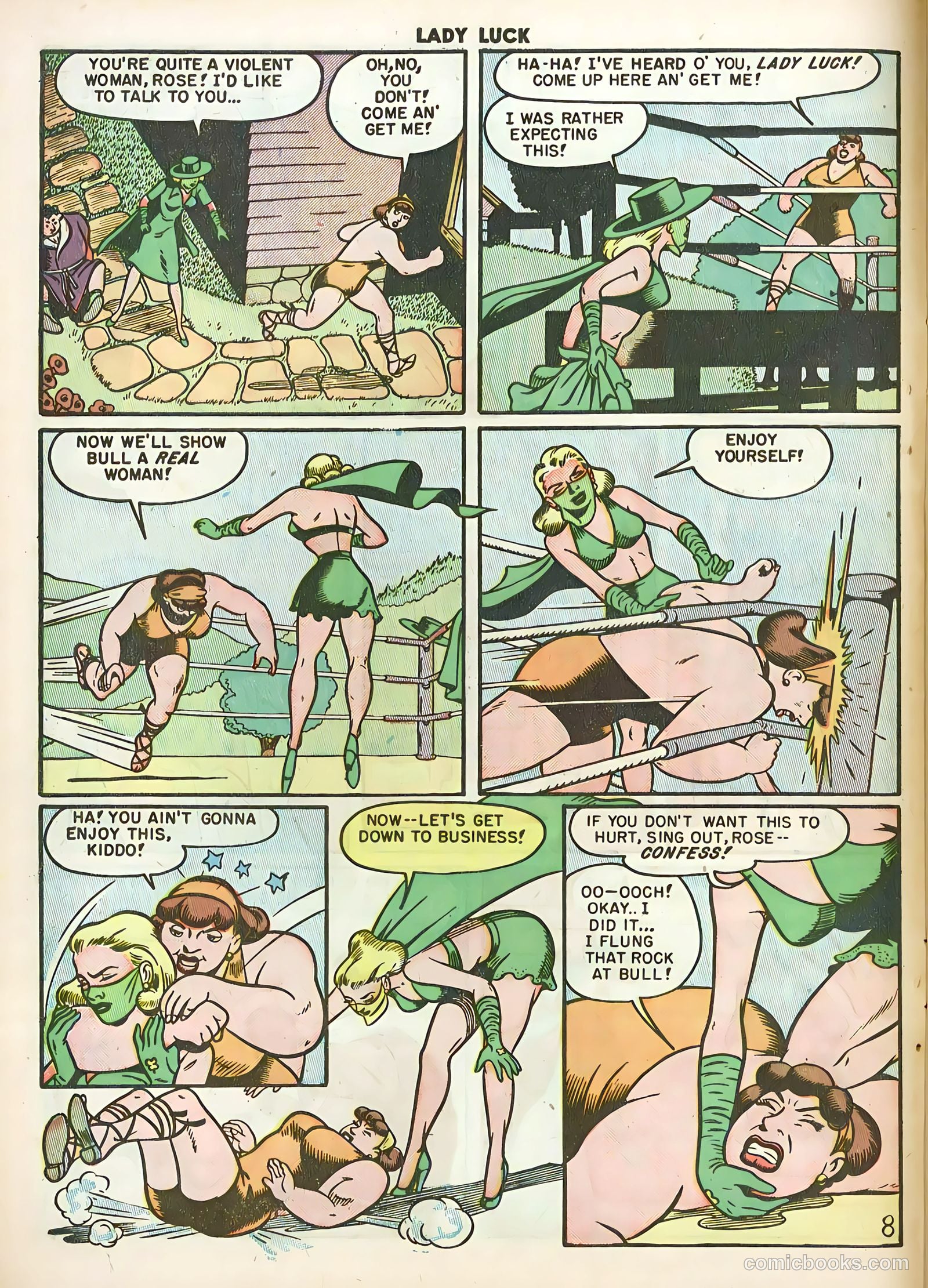 Lady Luck #88 (1950) — page 10 of 36