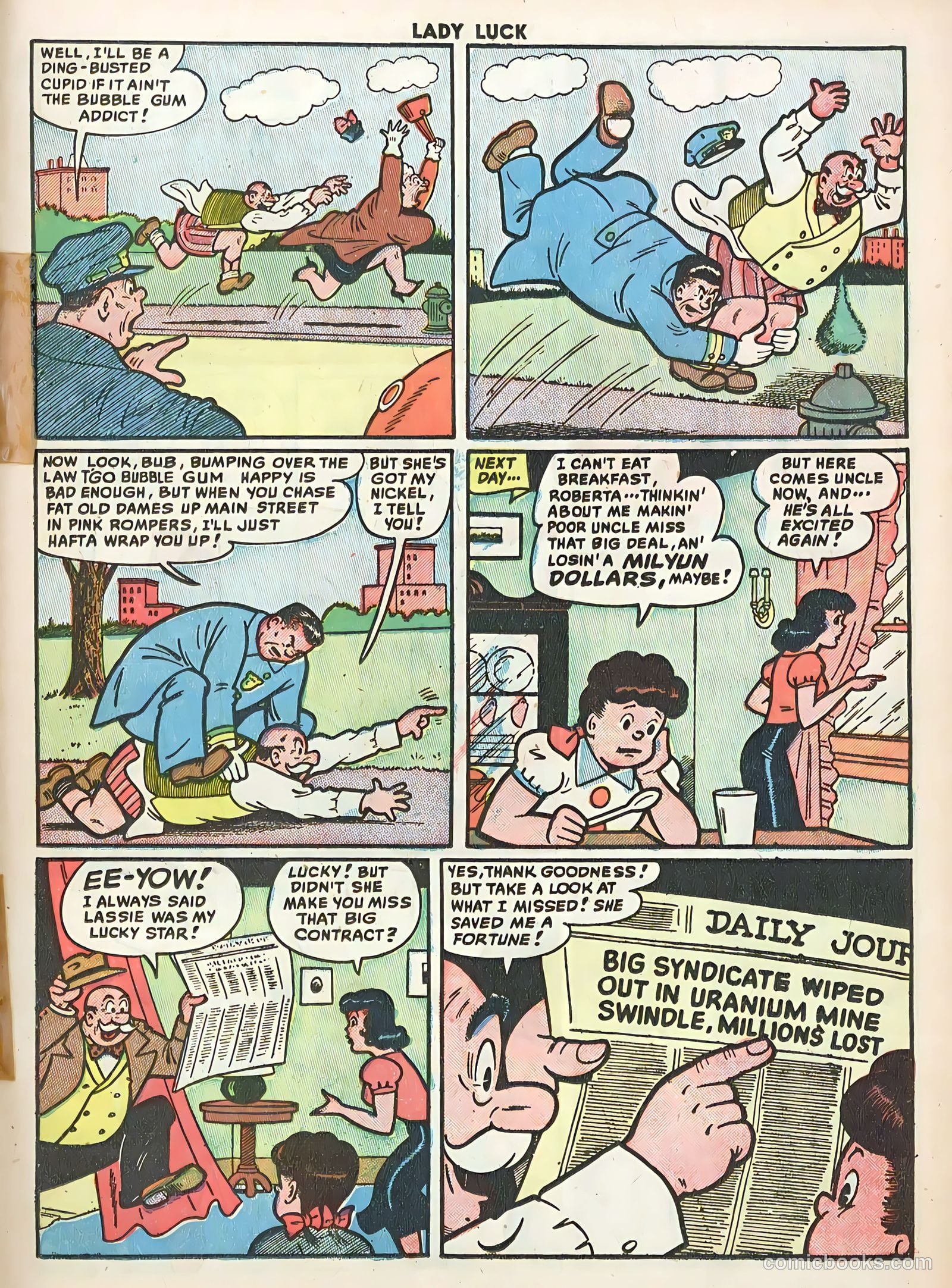 Lady Luck #88 (1950) — page 17 of 36