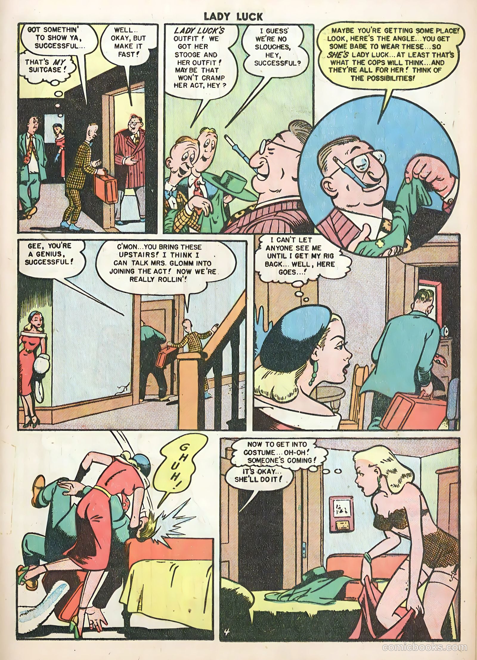 Lady Luck #88 (1950) — page 21 of 36