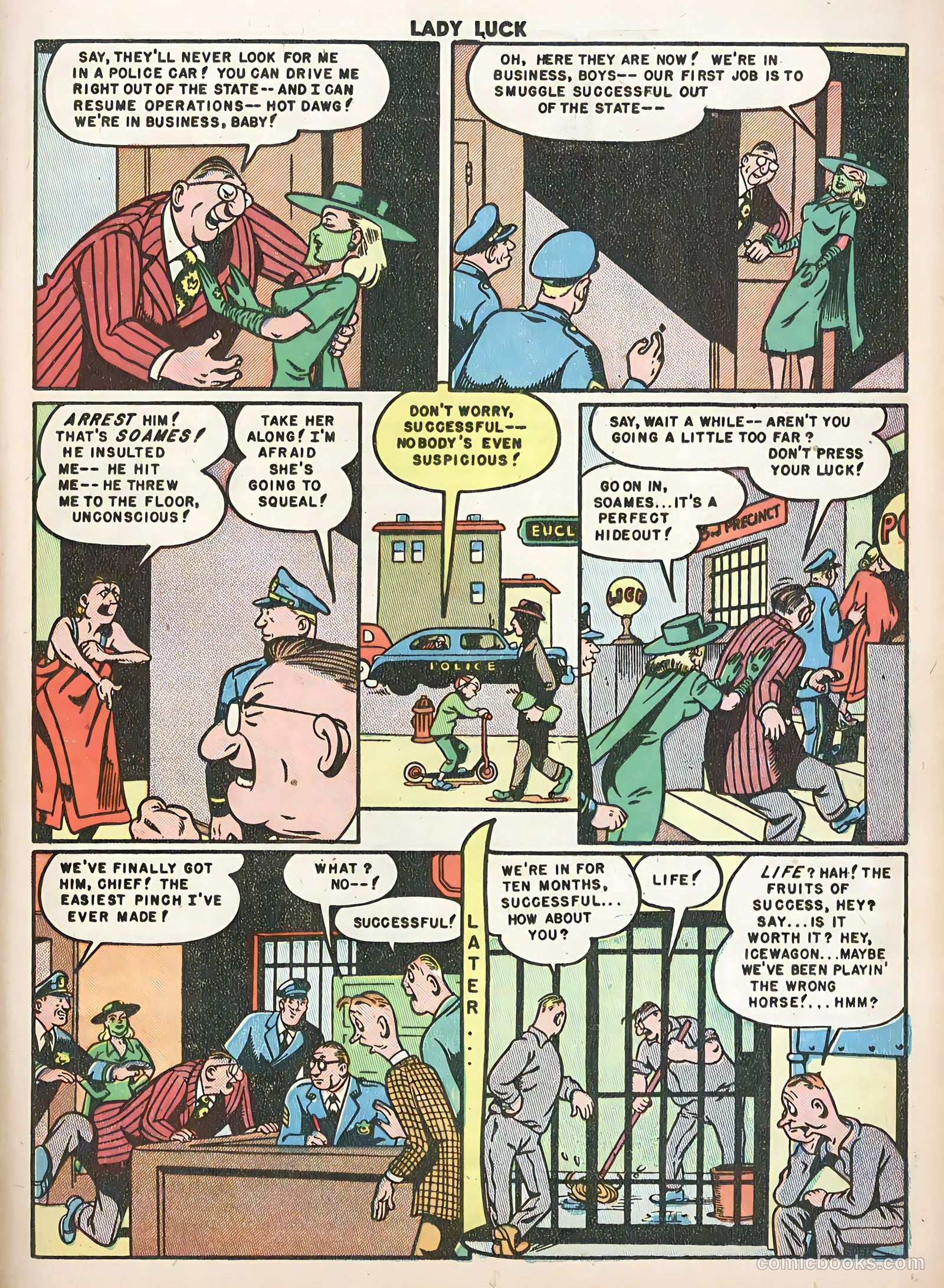 Lady Luck #88 (1950) — page 25 of 36