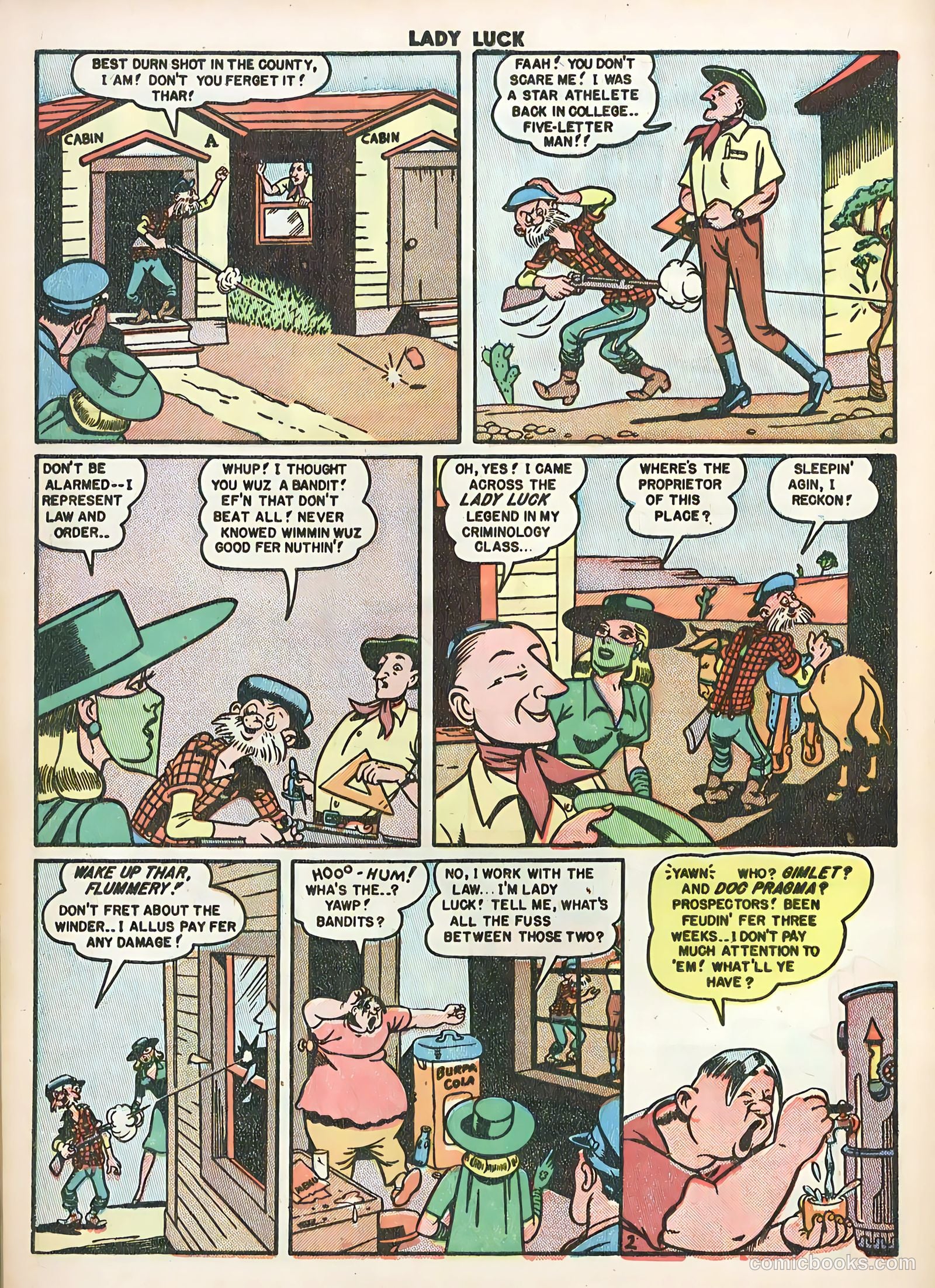 Lady Luck #88 (1950) — page 28 of 36