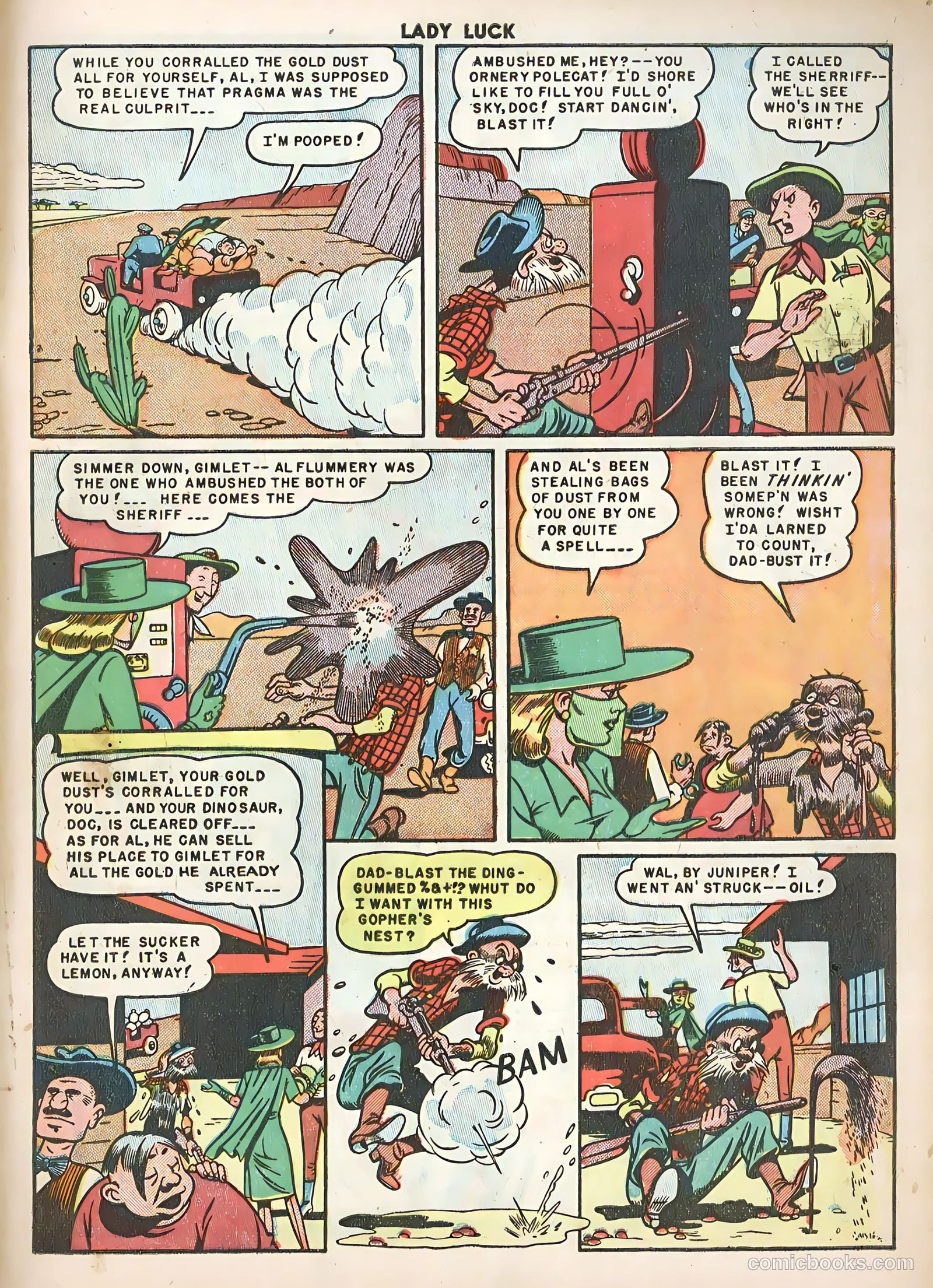 Lady Luck #88 (1950) — page 33 of 36