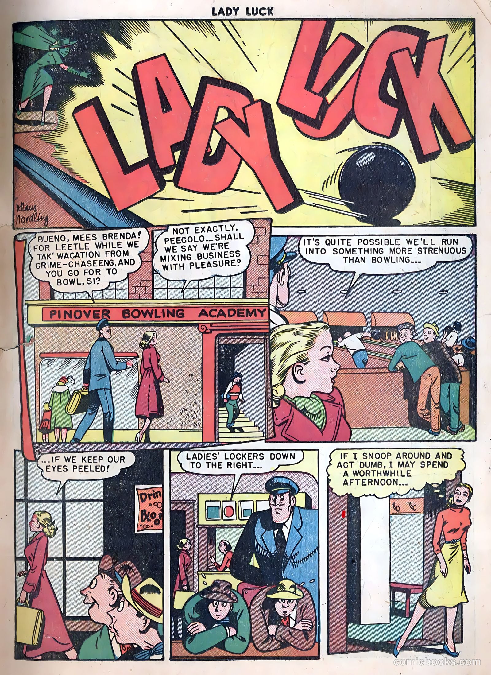 Lady Luck #89 (1950) — page 3 of 36