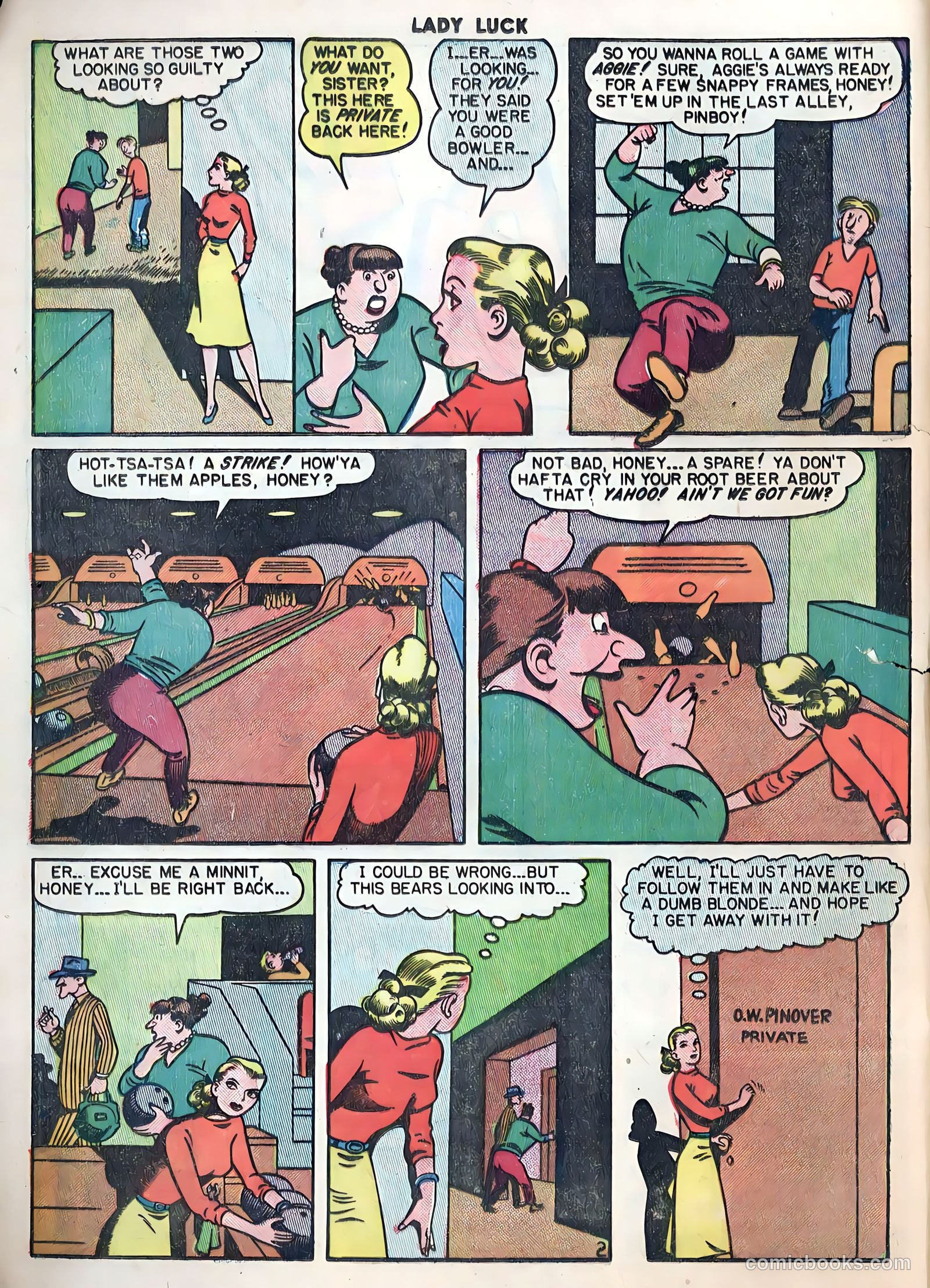 Lady Luck #89 (1950) — page 4 of 36