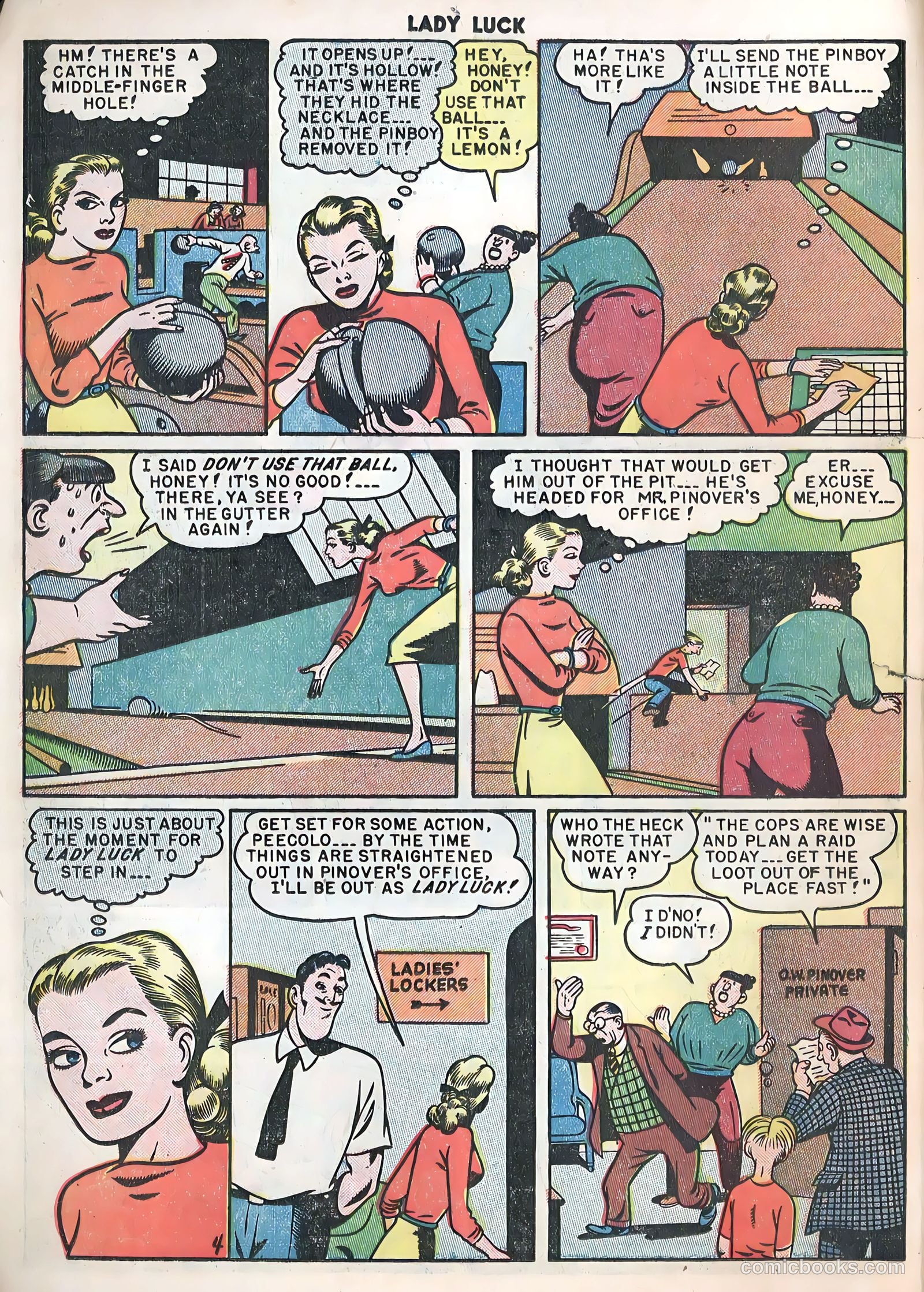 Lady Luck #89 (1950) — page 6 of 36