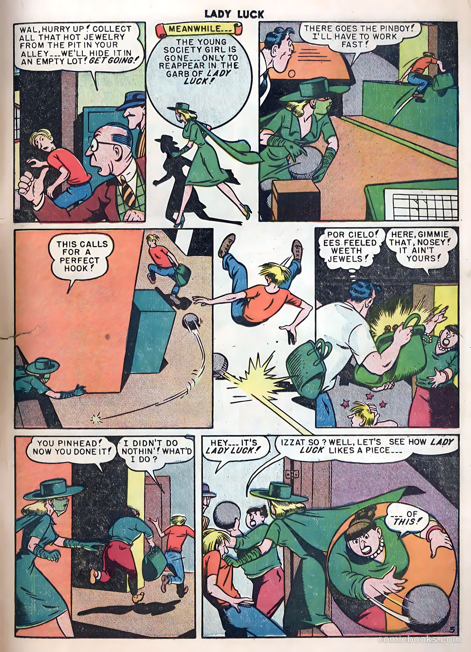 Lady Luck #89 (1950) — page 7 of 36