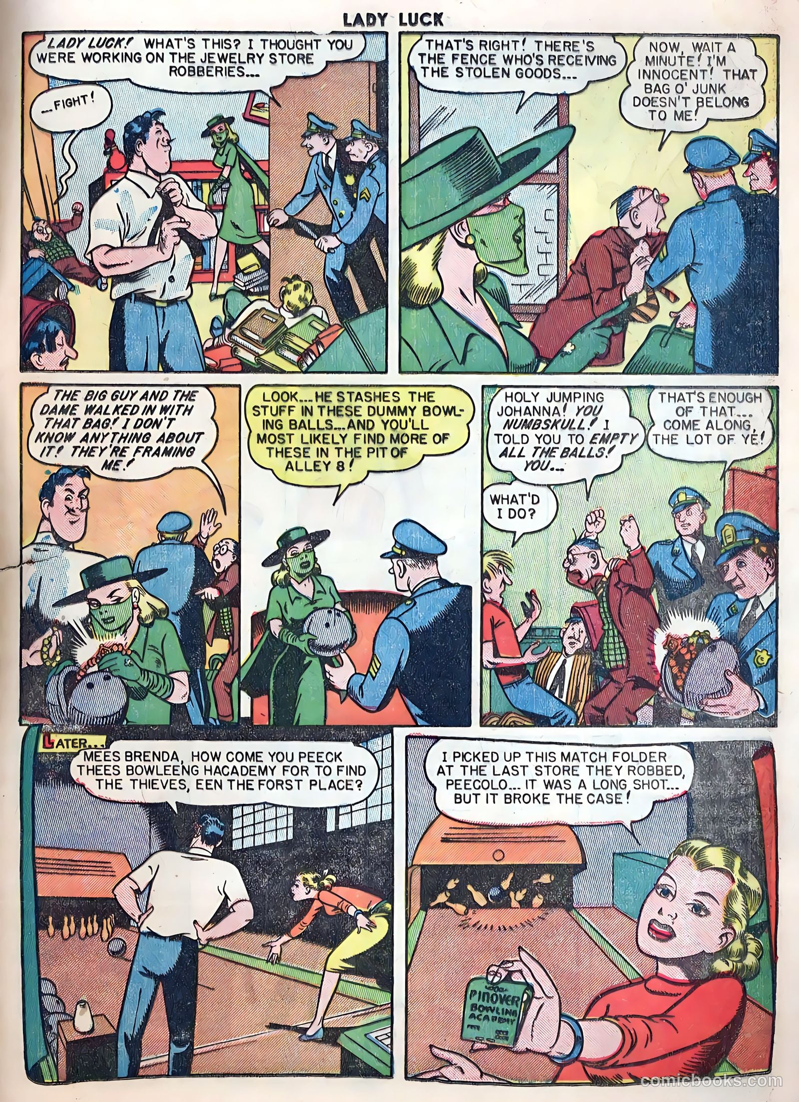 Lady Luck #89 (1950) — page 9 of 36