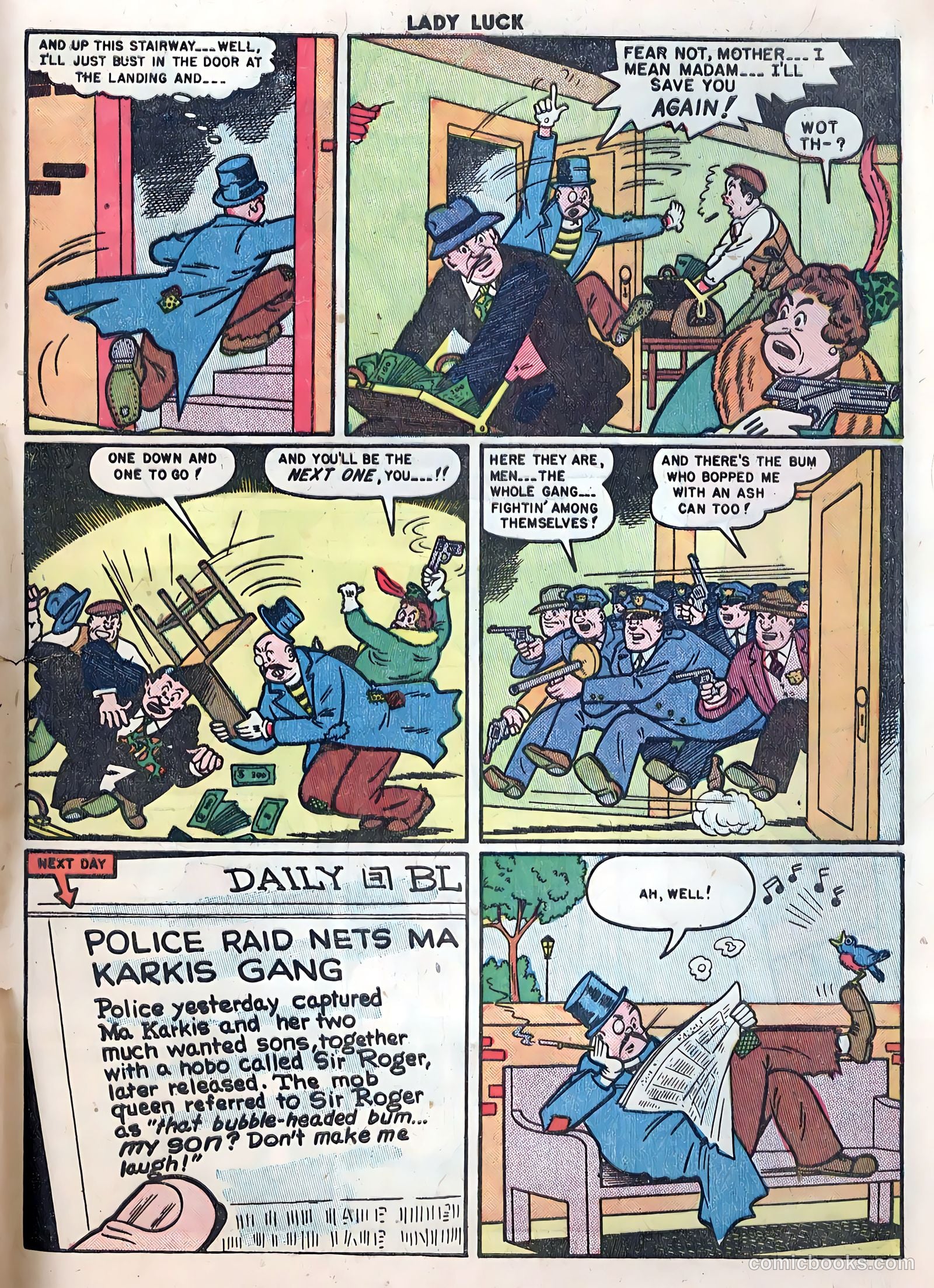 Lady Luck #89 (1950) — page 17 of 36