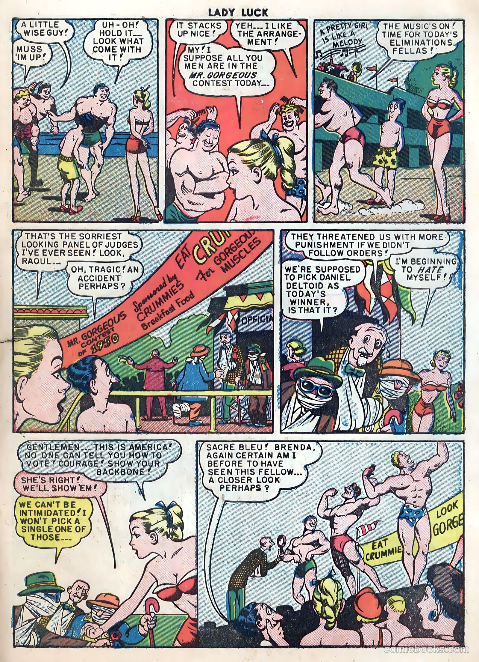 Lady Luck #89 (1950) — page 19 of 36