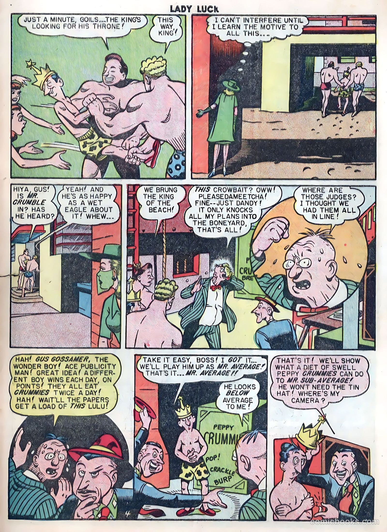 Lady Luck #89 (1950) — page 21 of 36