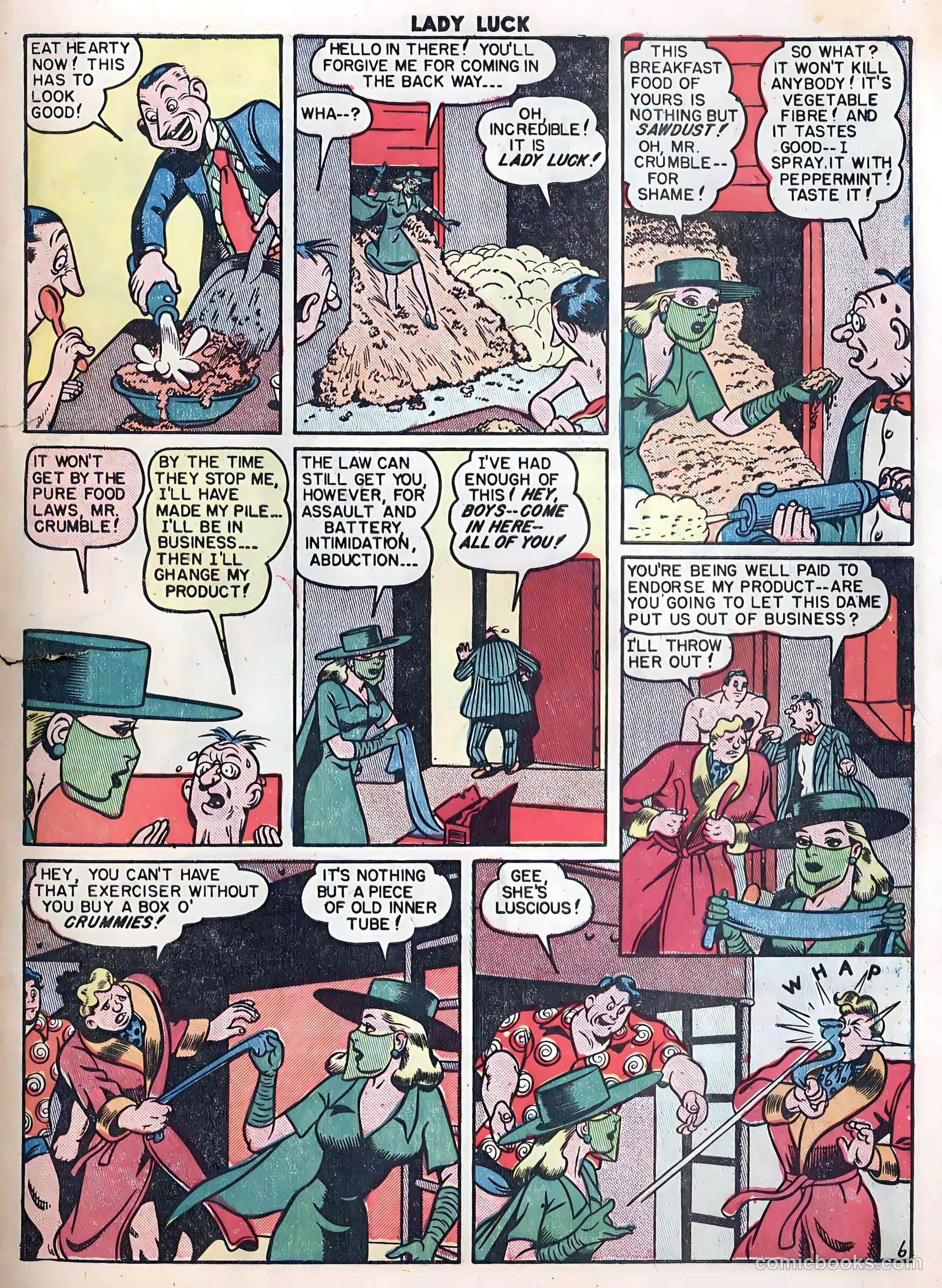 Lady Luck #89 (1950) — page 23 of 36