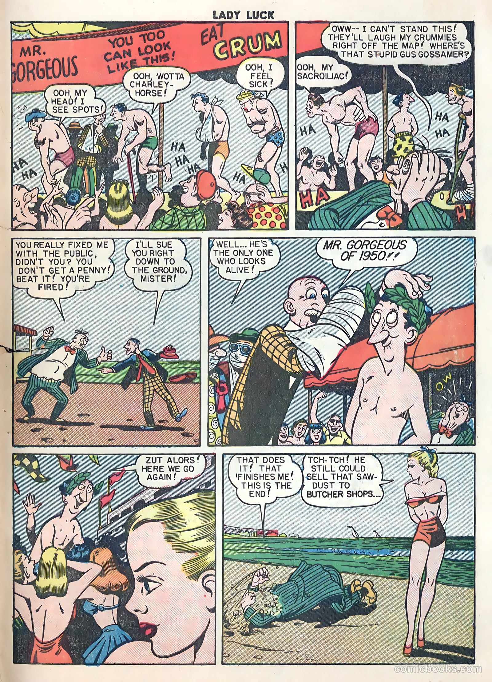 Lady Luck #89 (1950) — page 25 of 36