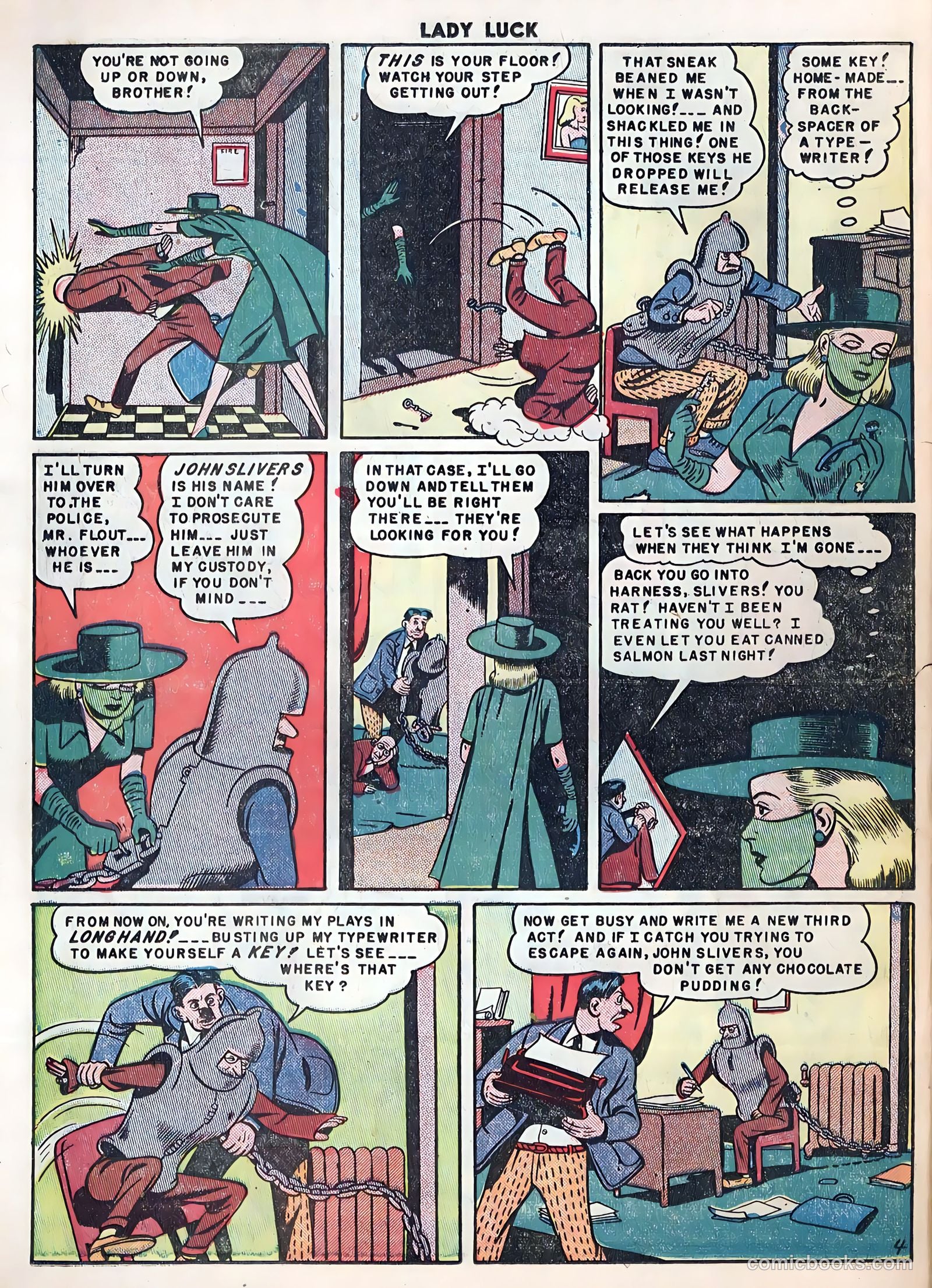 Lady Luck #89 (1950) — page 30 of 36