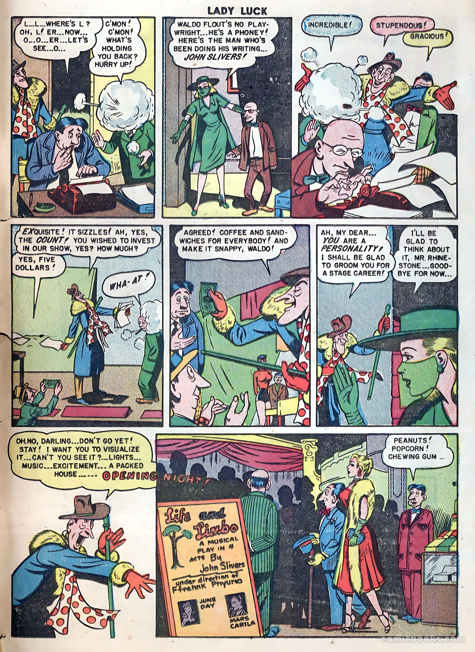 Lady Luck #89 (1950) — page 33 of 36