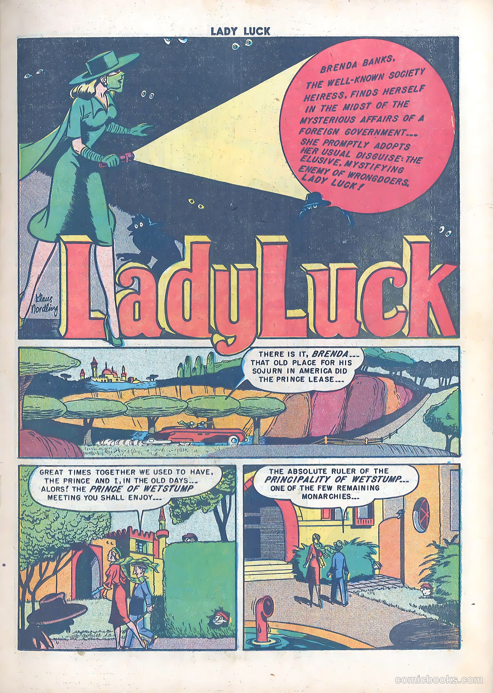 Lady Luck #90 (1950) — page 3 of 36