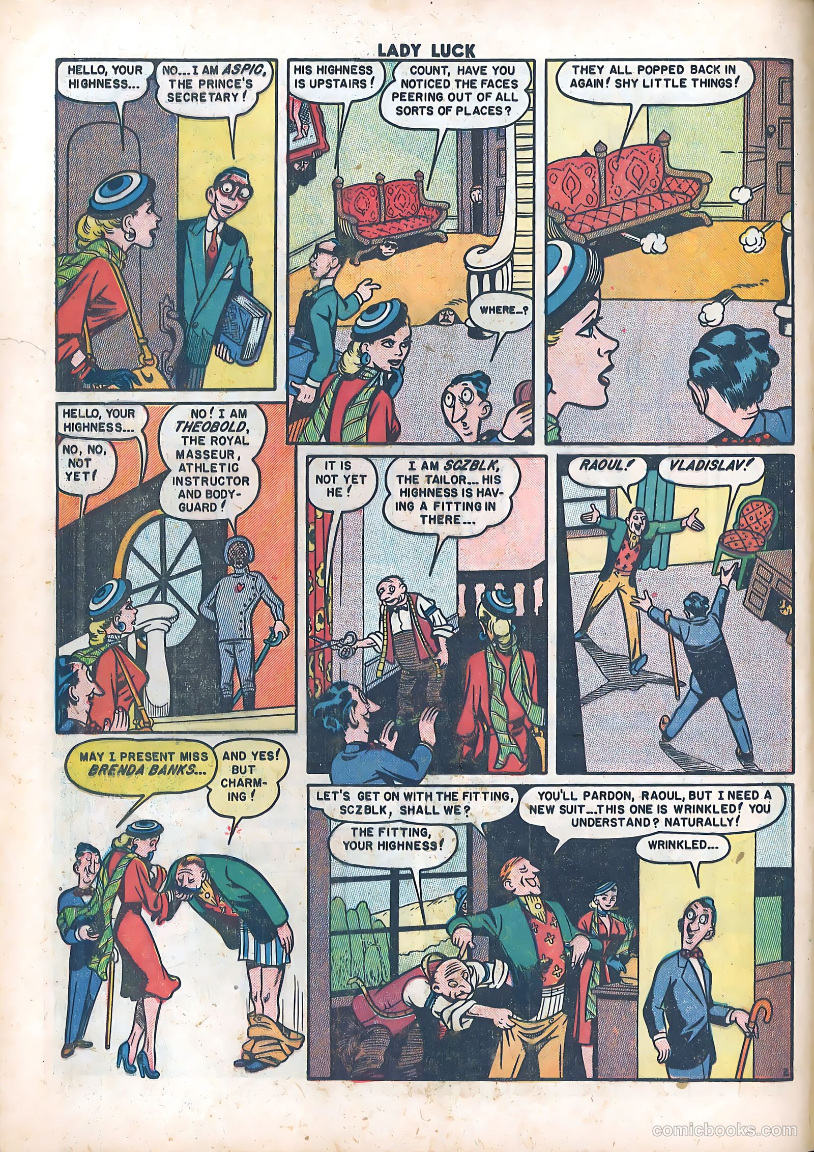 Lady Luck #90 (1950) — page 4 of 36