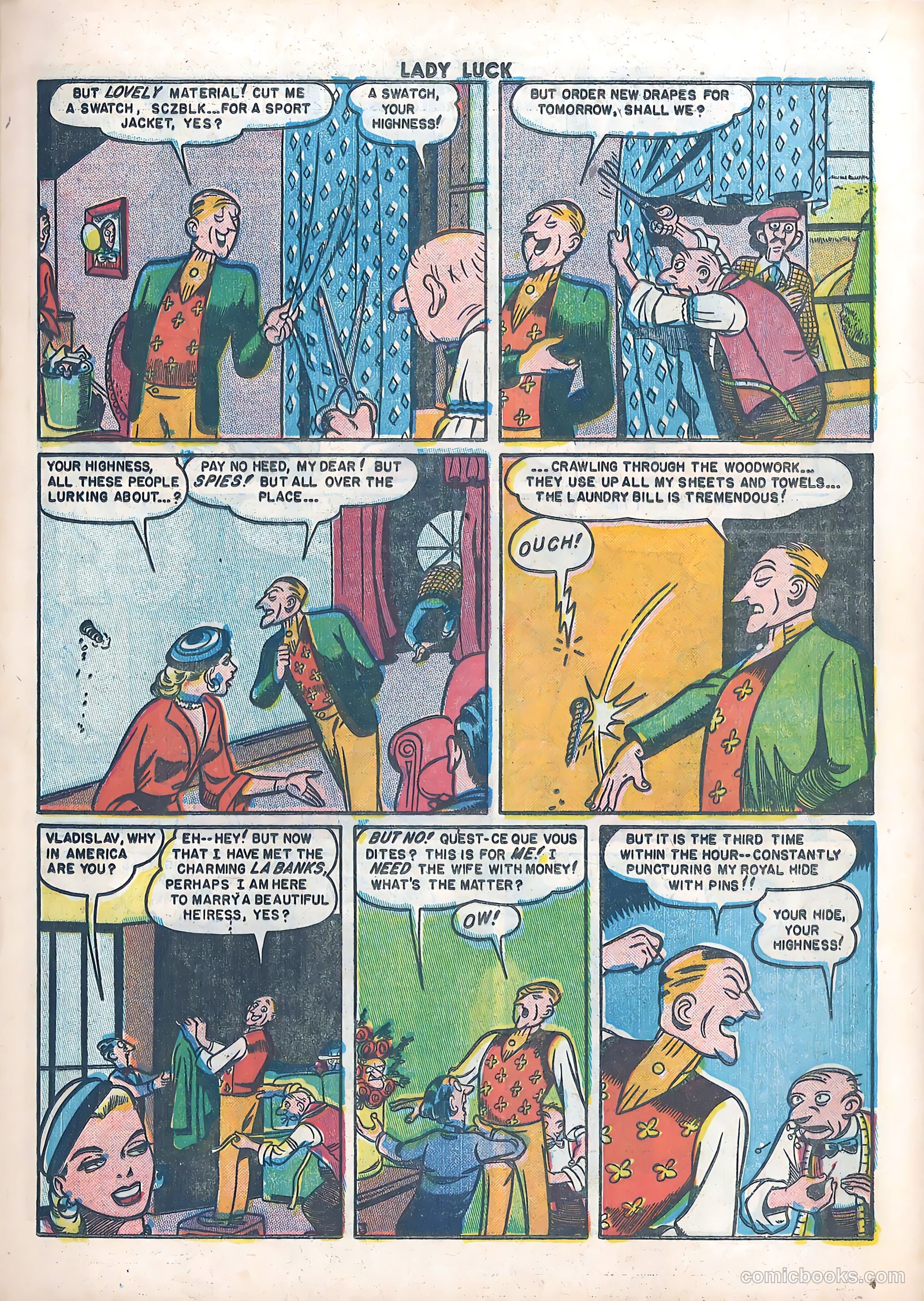 Lady Luck #90 (1950) — page 5 of 36