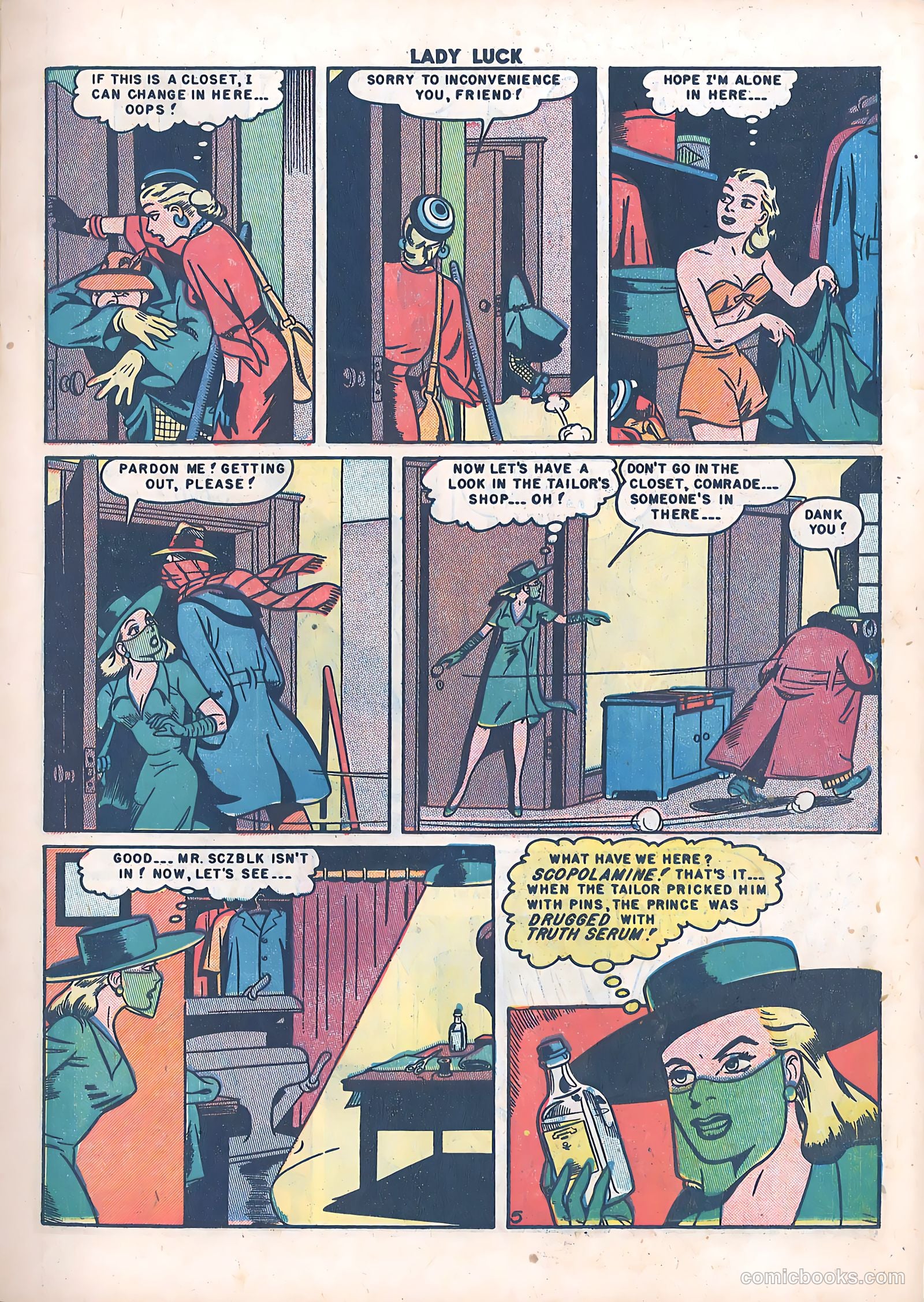 Lady Luck #90 (1950) — page 7 of 36
