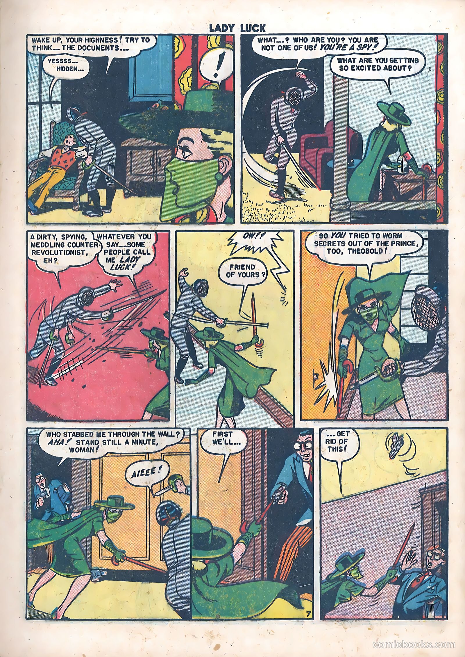 Lady Luck #90 (1950) — page 9 of 36