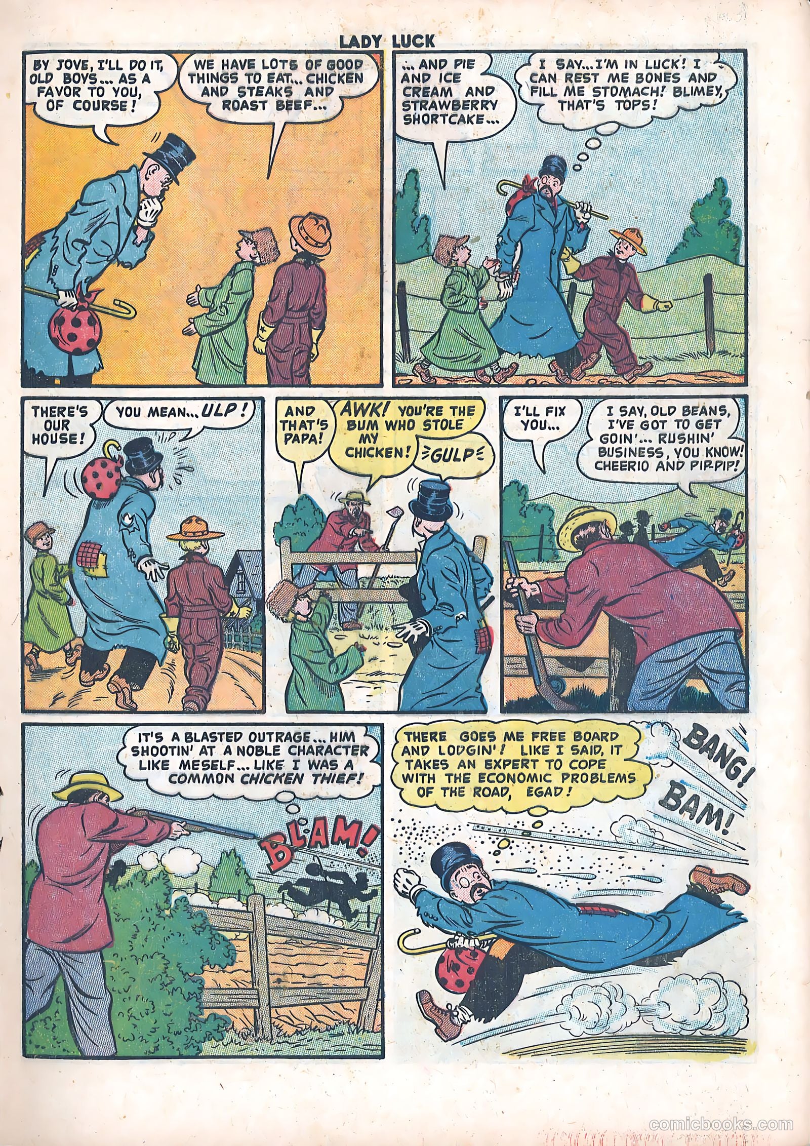 Lady Luck #90 (1950) — page 17 of 36