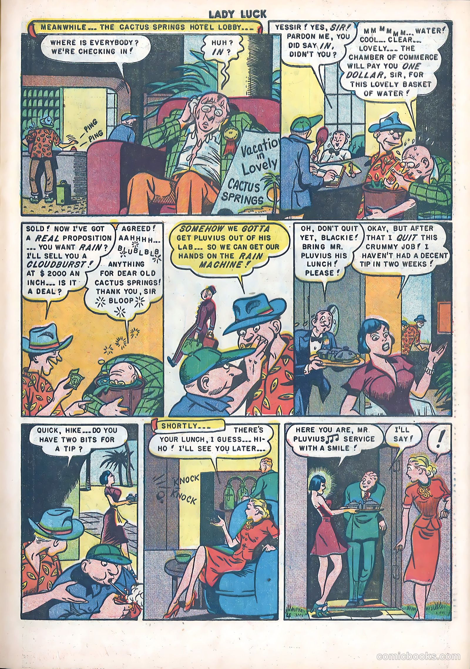 Lady Luck #90 (1950) — page 21 of 36
