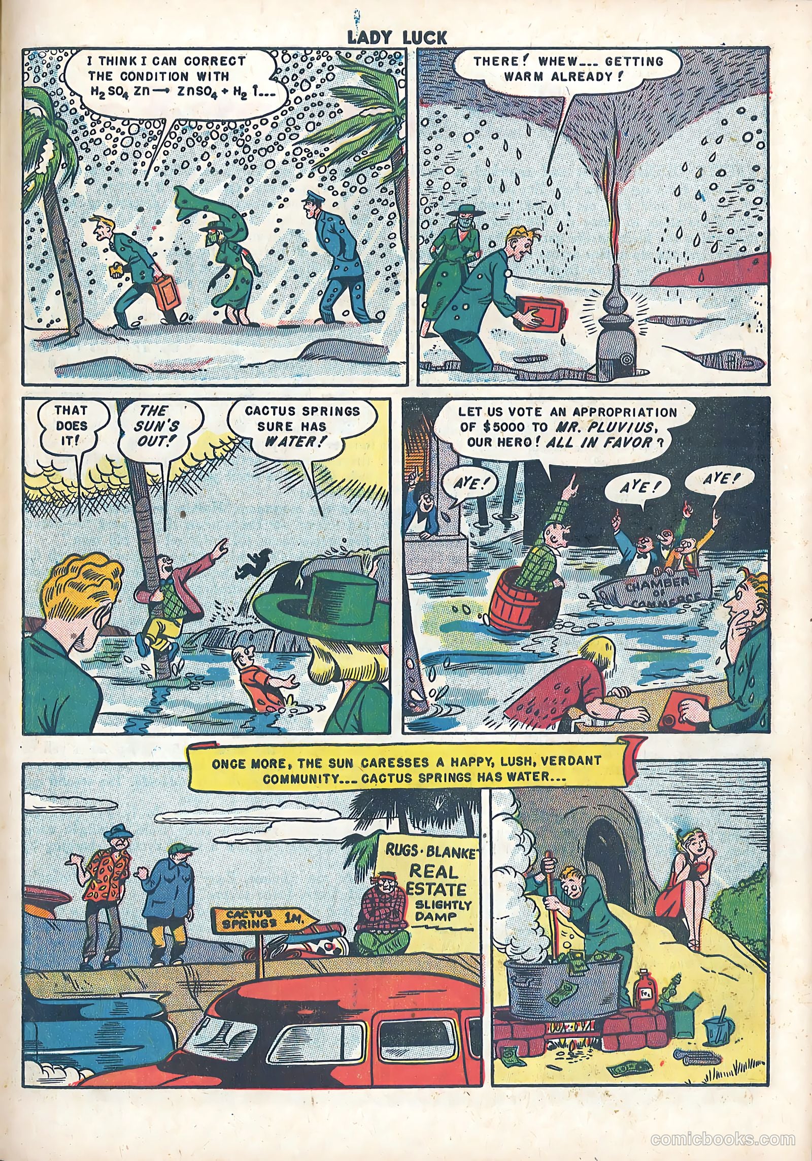 Lady Luck #90 (1950) — page 25 of 36