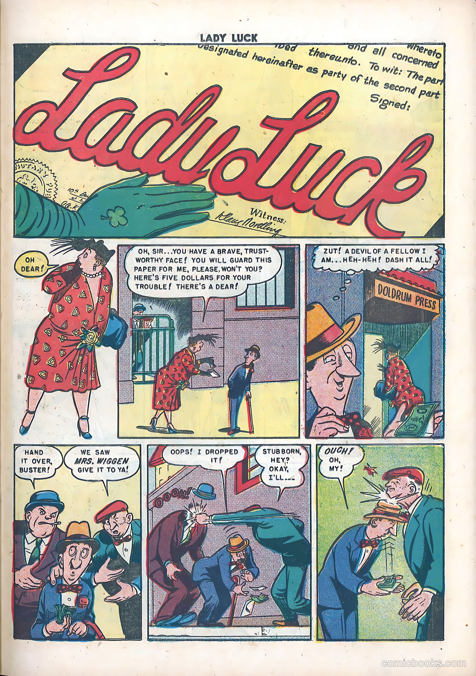 Lady Luck #90 (1950) — page 27 of 36