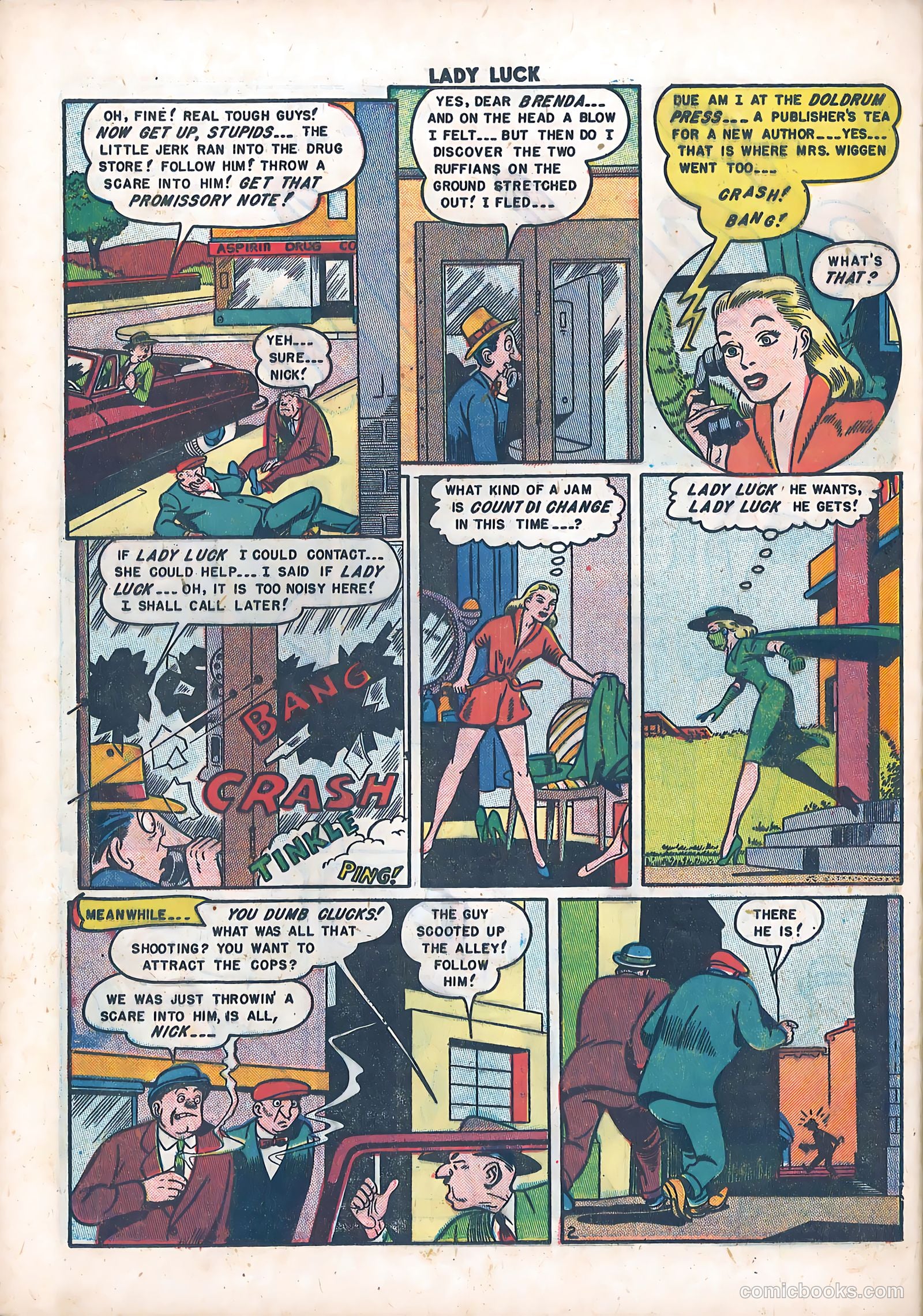 Lady Luck #90 (1950) — page 28 of 36